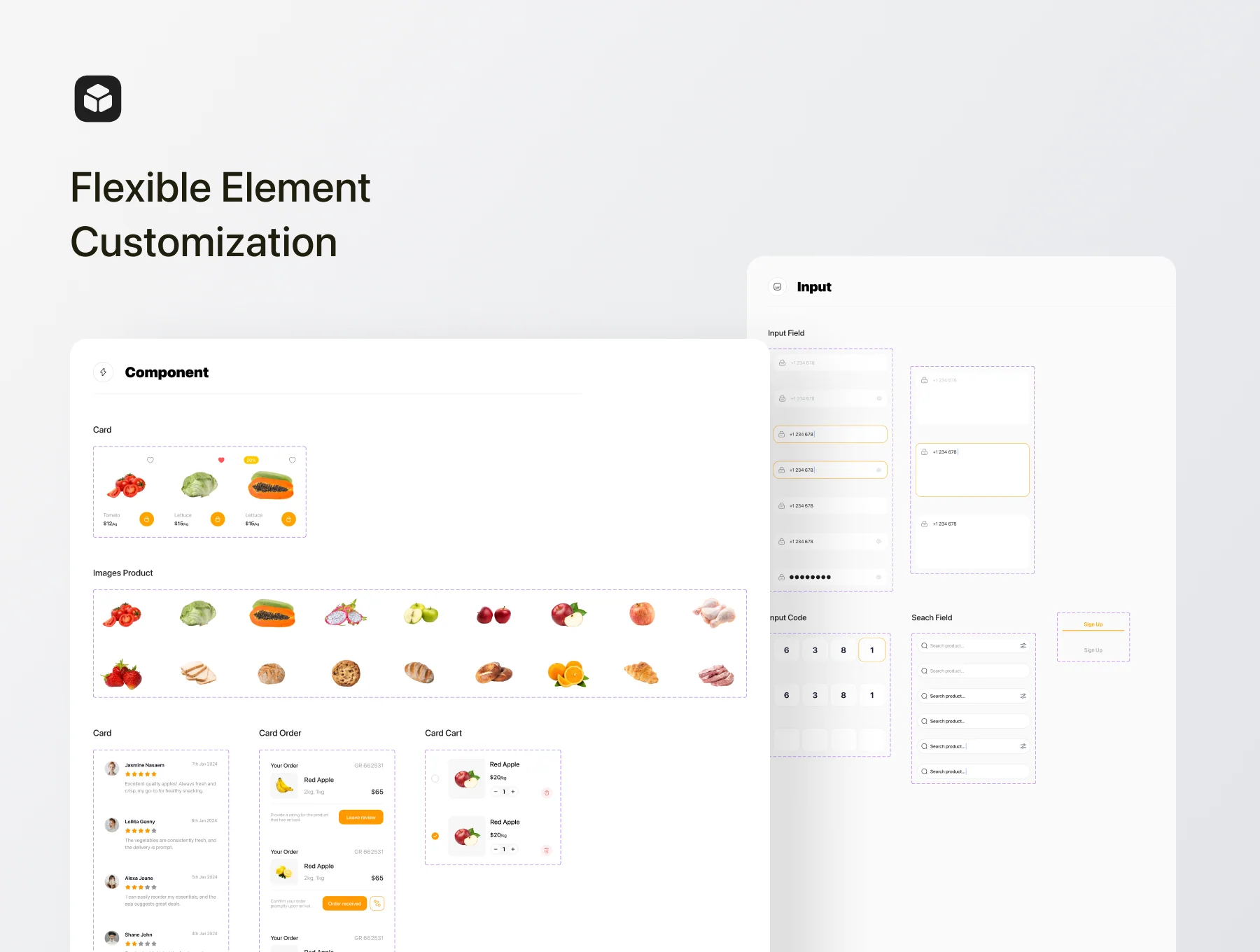Grancarty - Grocery Store Mobile App UI Kit 4