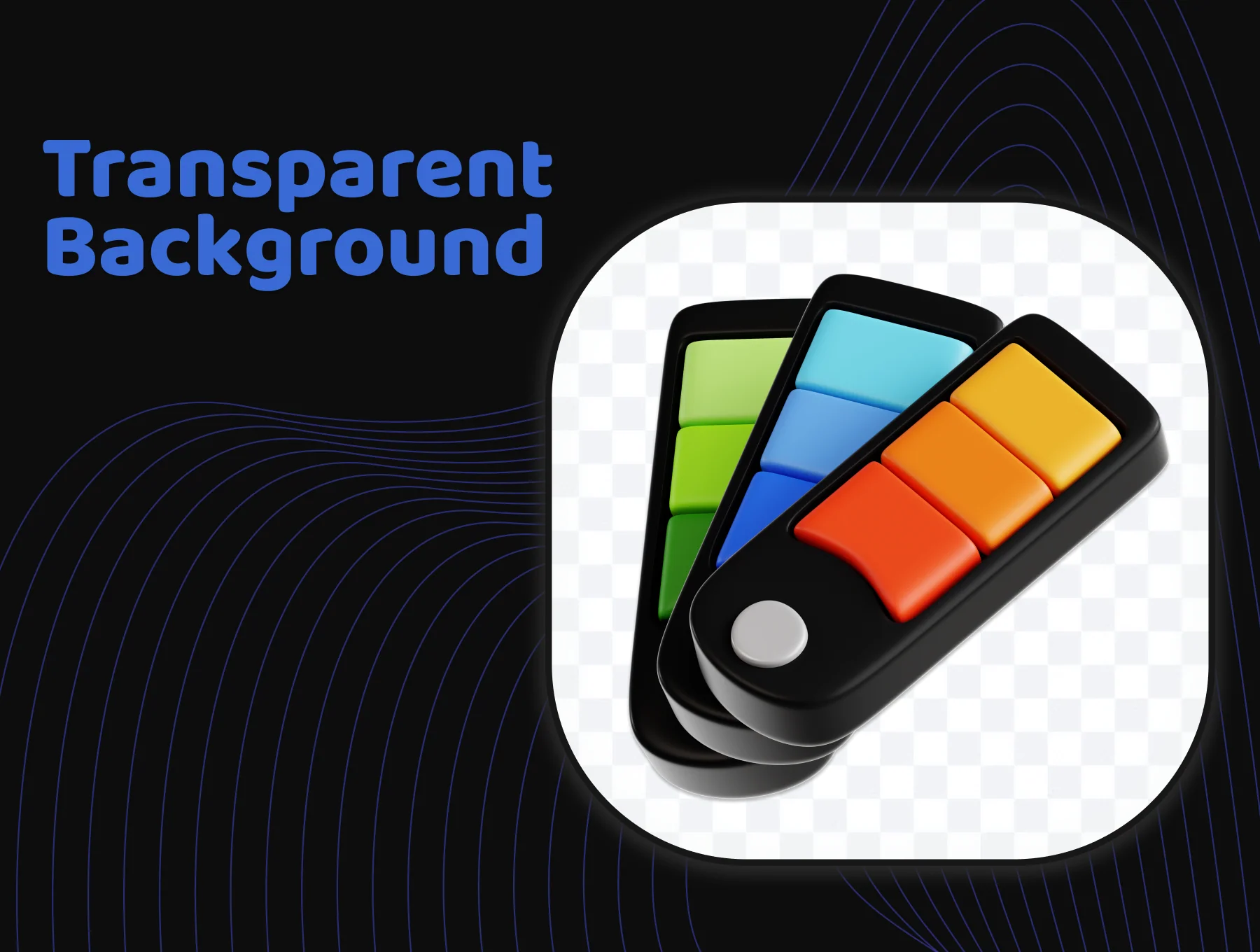 Graphic Design 3D Icon 3