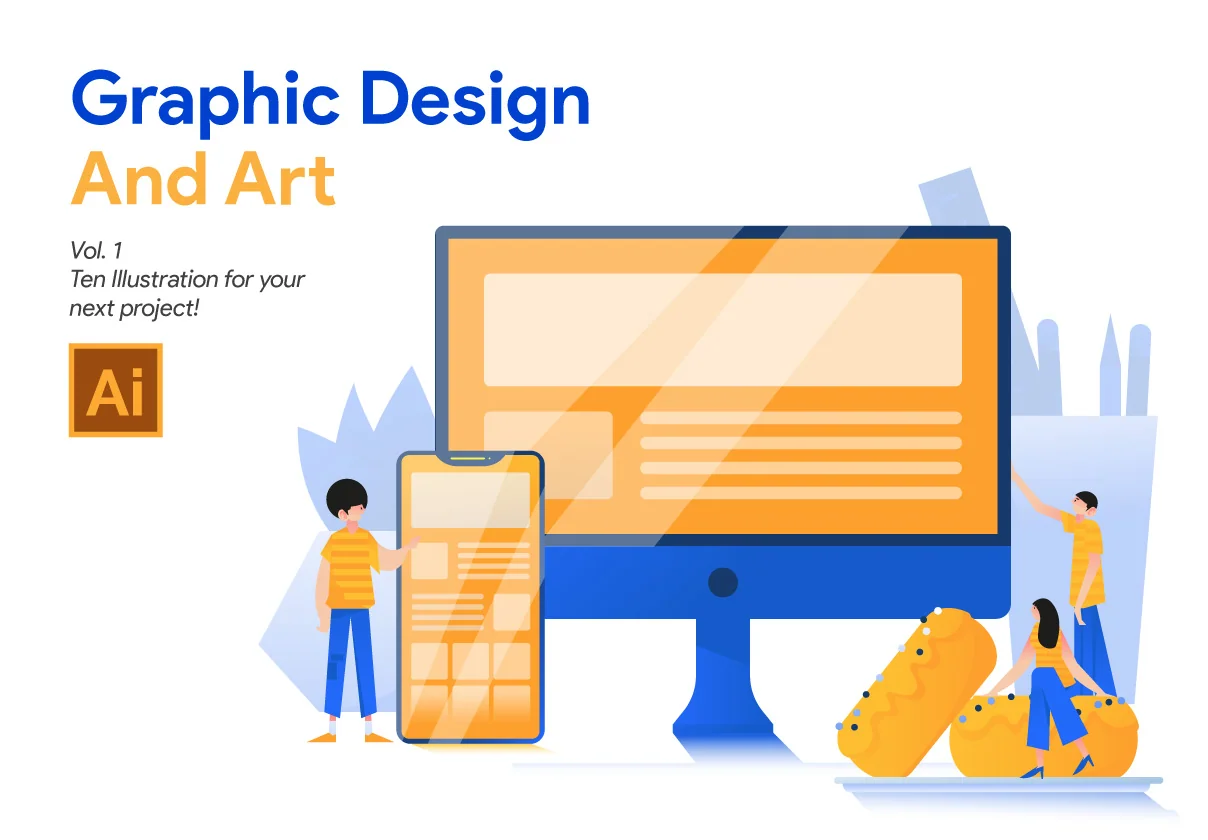 Graphic Design and Art Vol 1