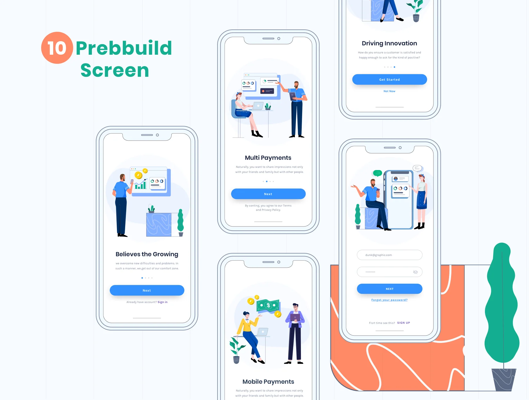 Graphicdunk - Fintech and Investment Illustration Kit 4