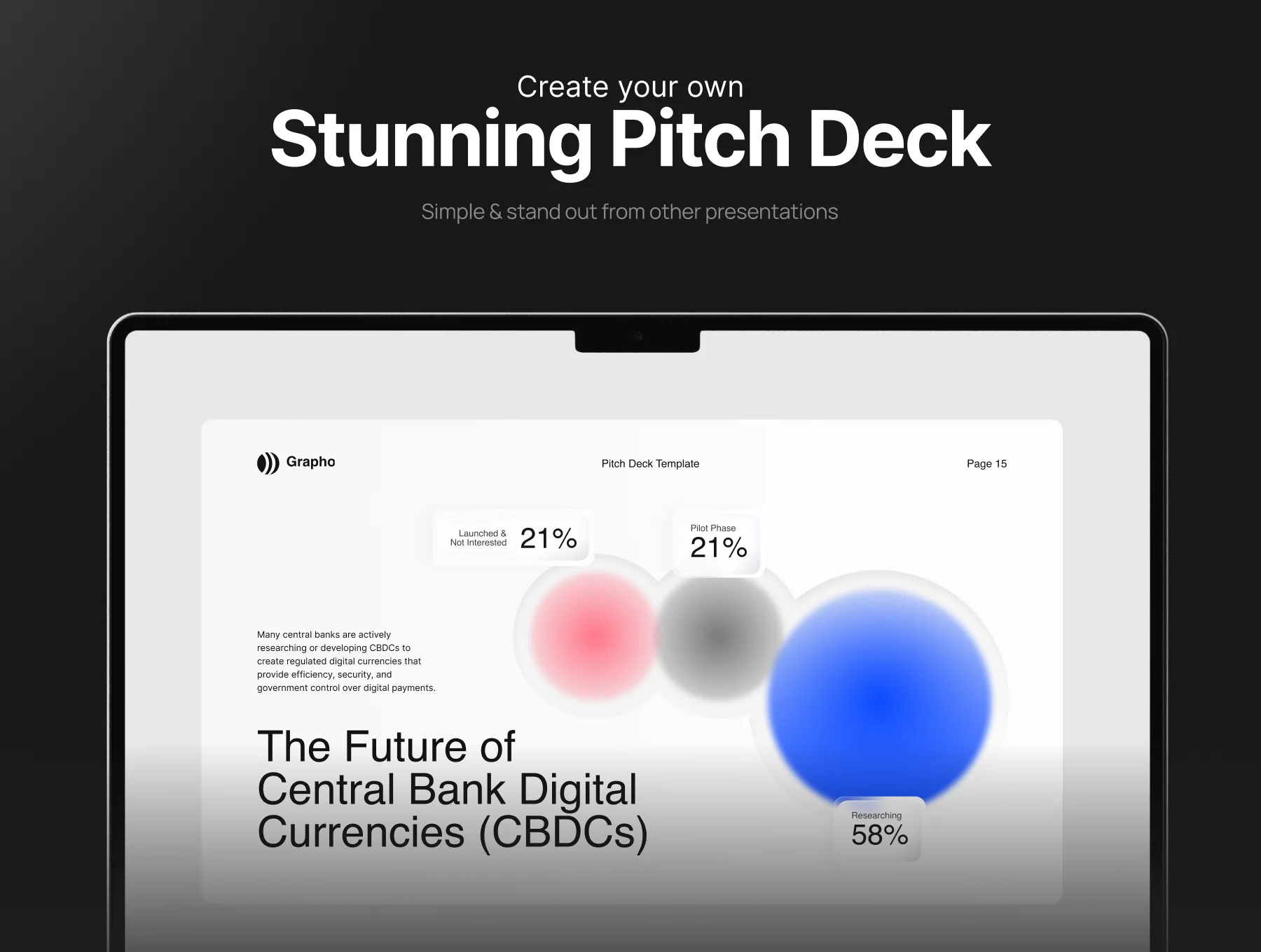 Grapho - Blockchain and Cryptocurrency Pitch Deck 6