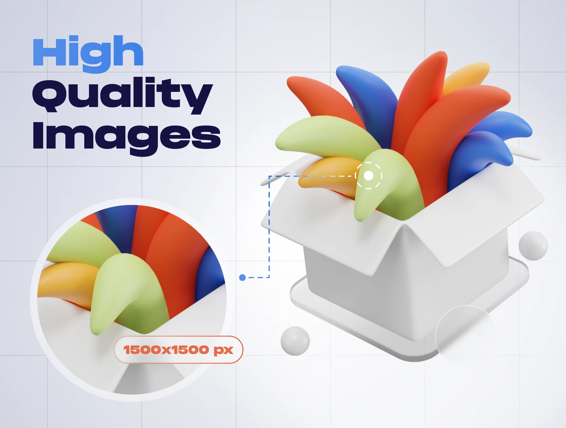 Graphy - Graphic Design 3D Icon Set 4