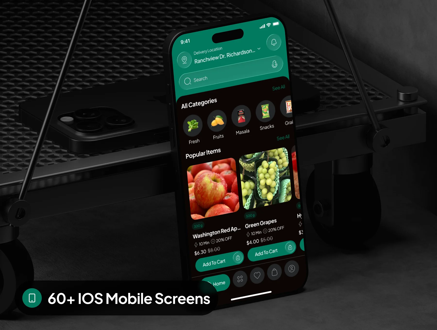 Gravia - Grocery Shop App UI Kit 9