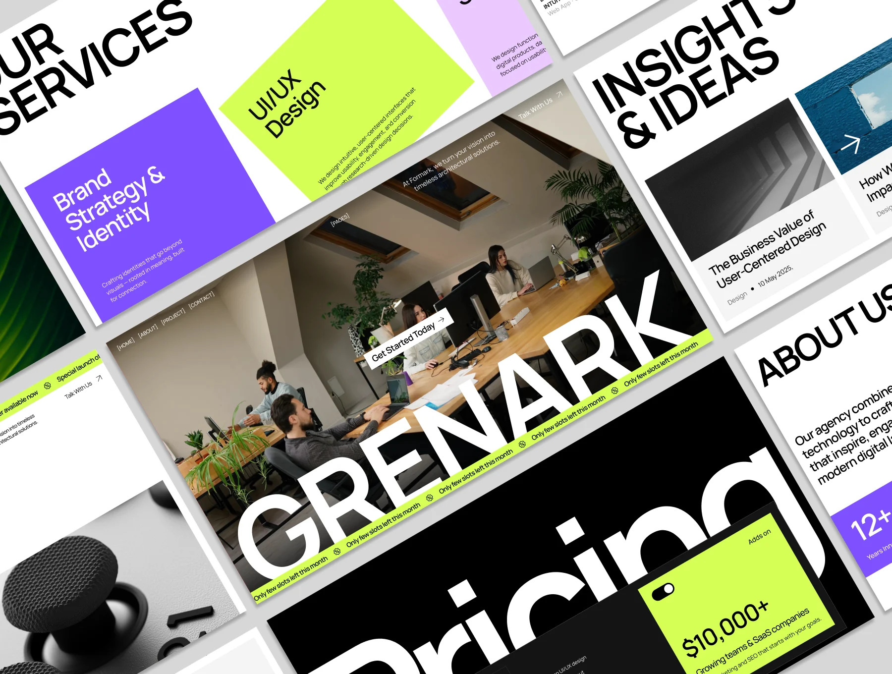 Greenark - Agency Website