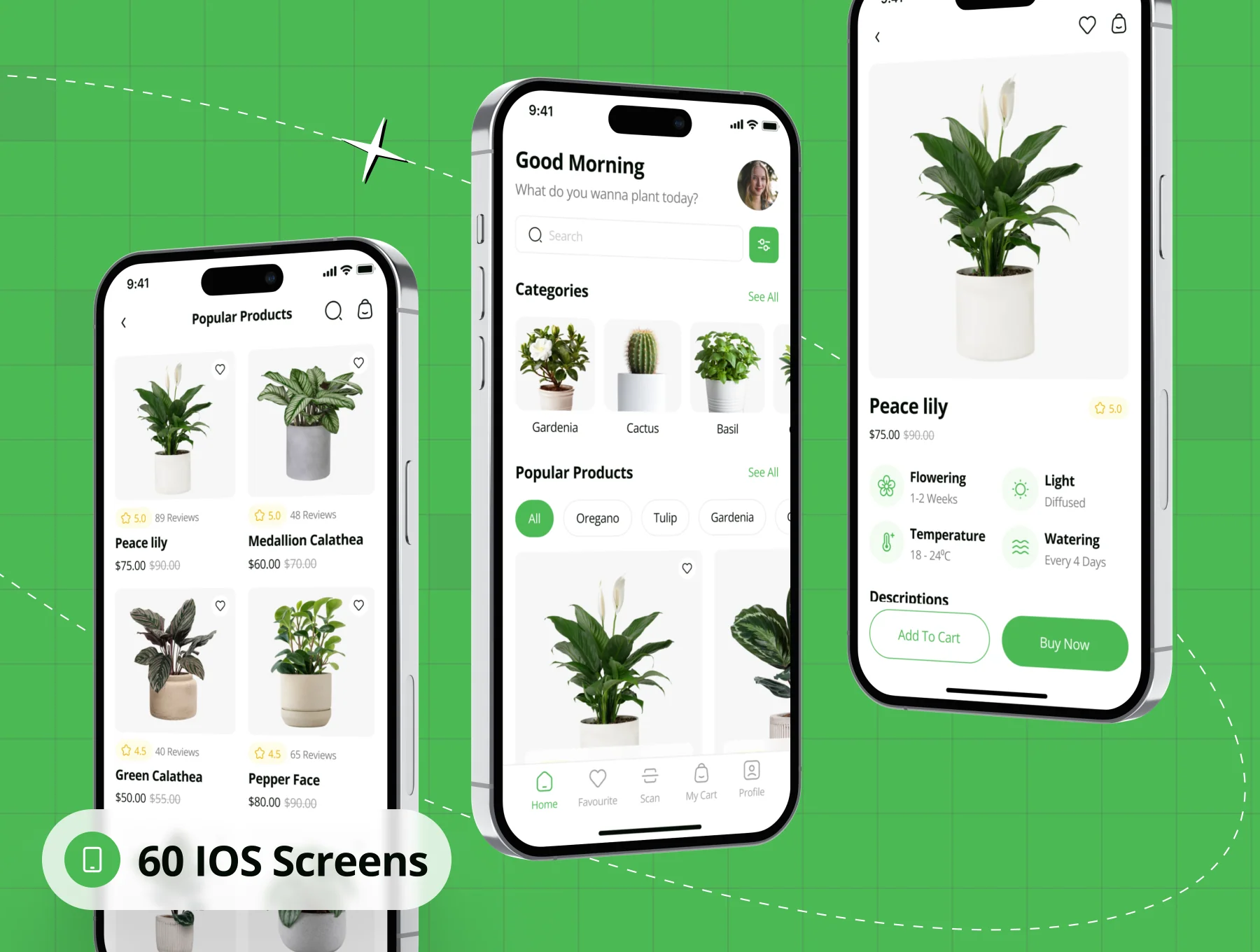 Greenly - Plant Shop Ecommerce App UI Kit 7