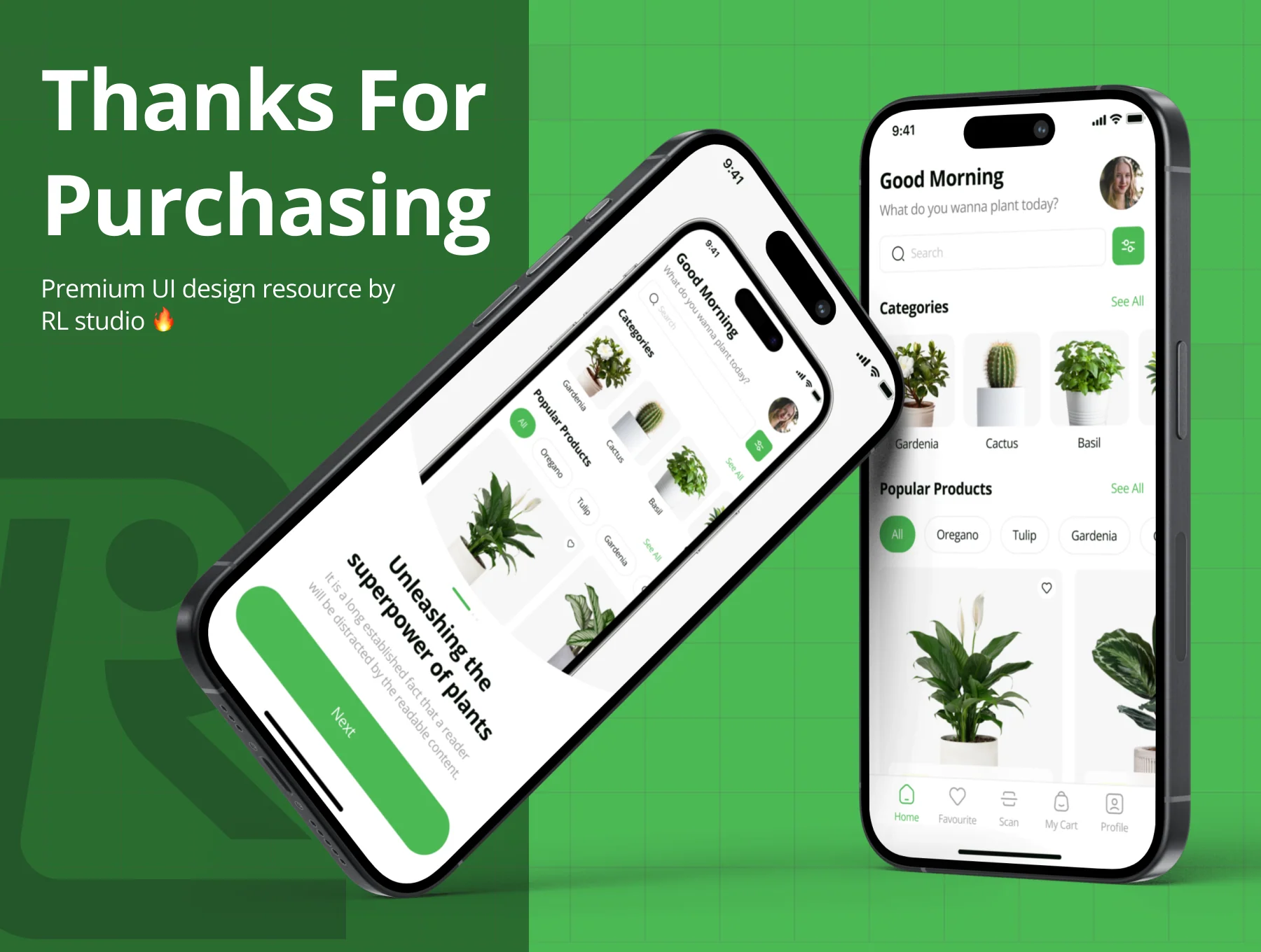 Greenly - Plant Shop Ecommerce App UI Kit 8