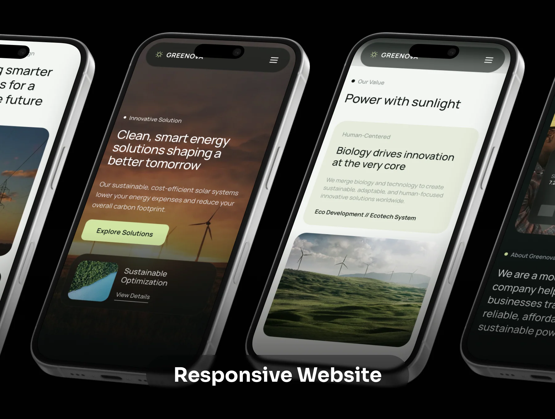 GREENOVA - Smart Energy Website Template 3