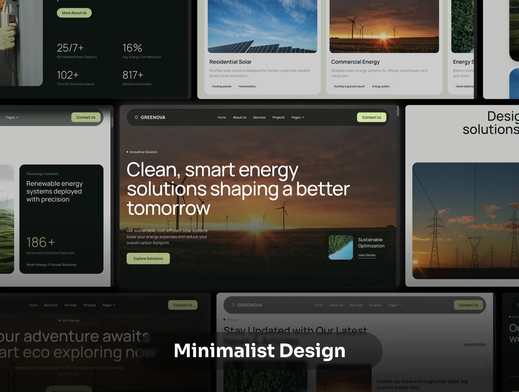 GREENOVA - Smart Energy Website Template 4