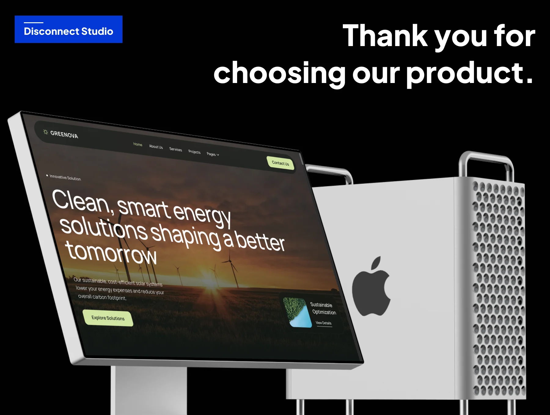GREENOVA - Smart Energy Website Template 6