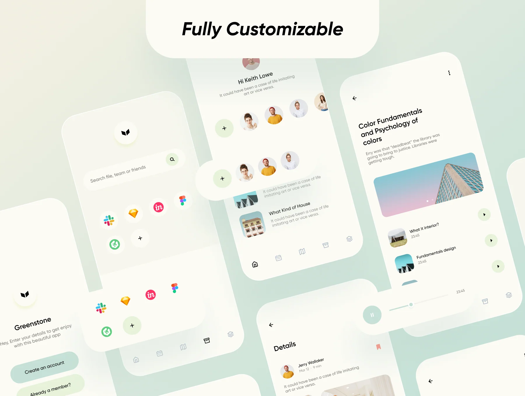 Greenstone UI Kit 4