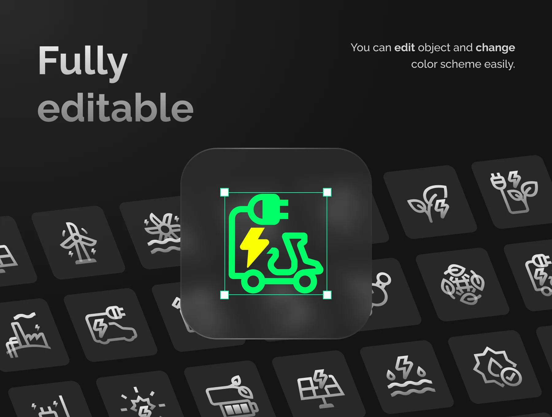 Greeny - Ecology and Environment Icon Set 4