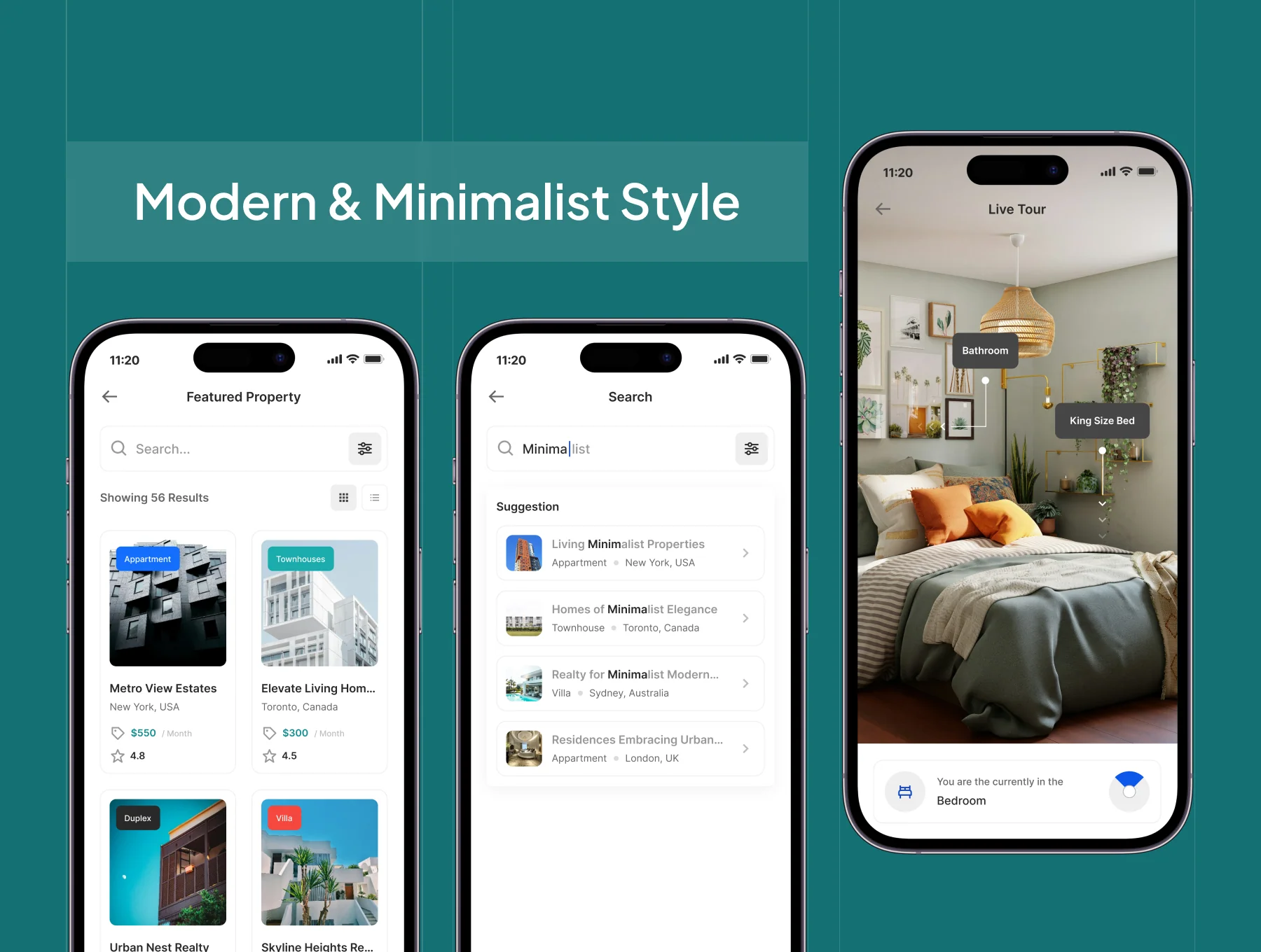 GREEYO - Real Estate Mobile App UI Kit 5