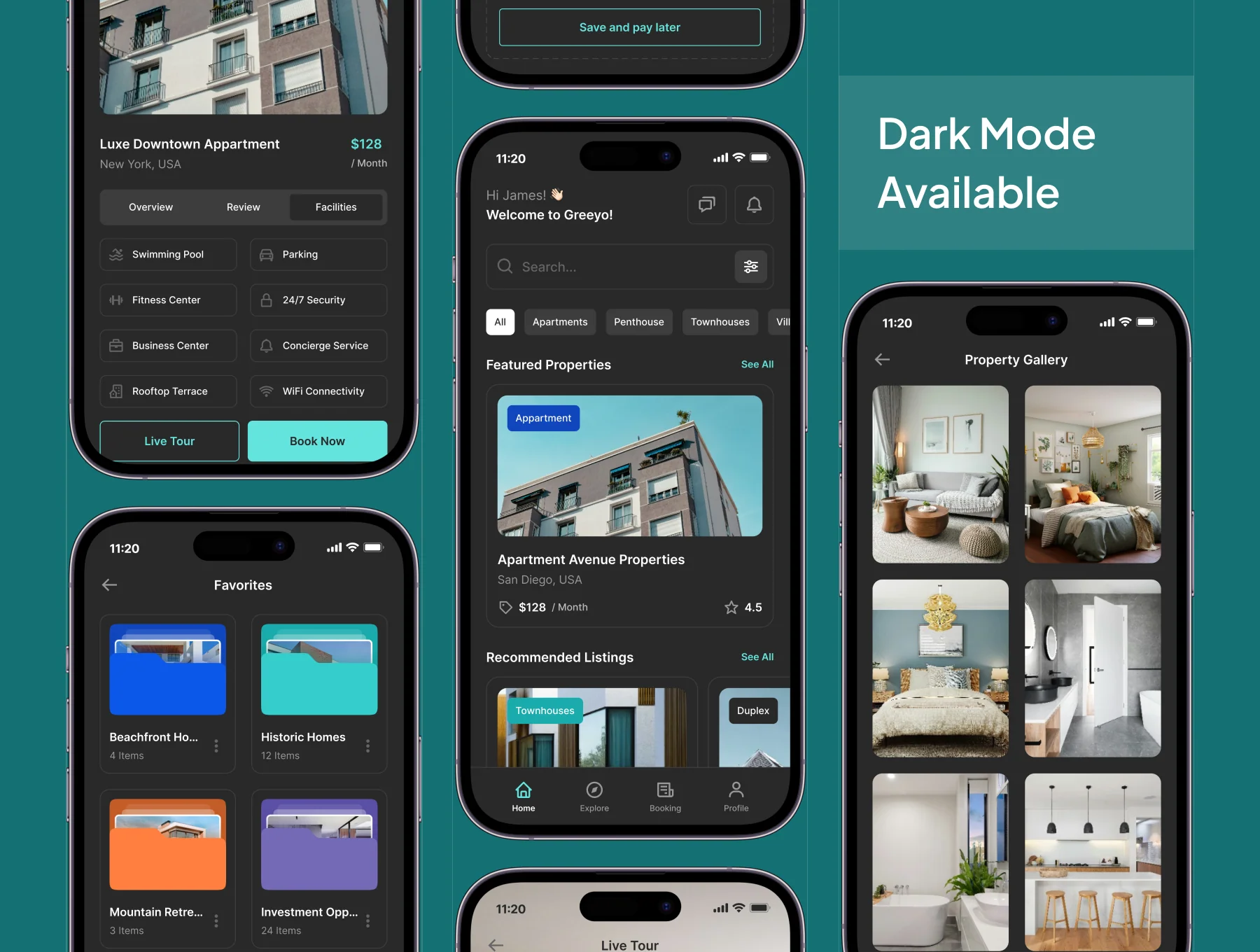 GREEYO - Real Estate Mobile App UI Kit 7