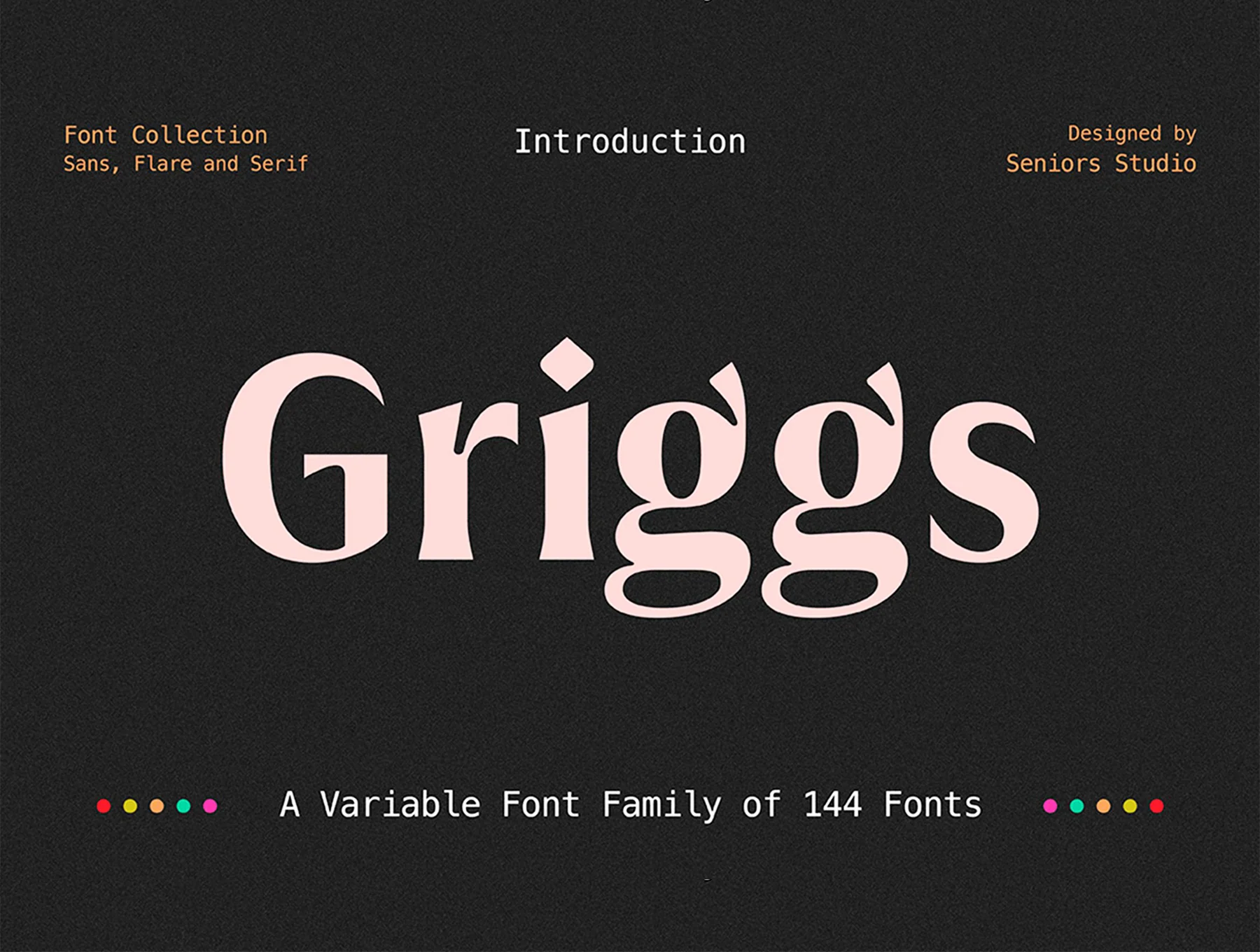 Griggs Variable Typeface