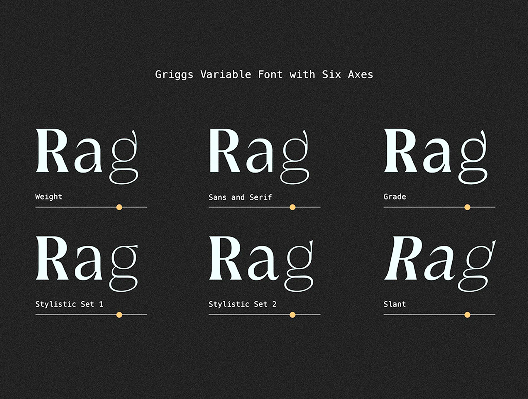 Griggs Variable Typeface 2