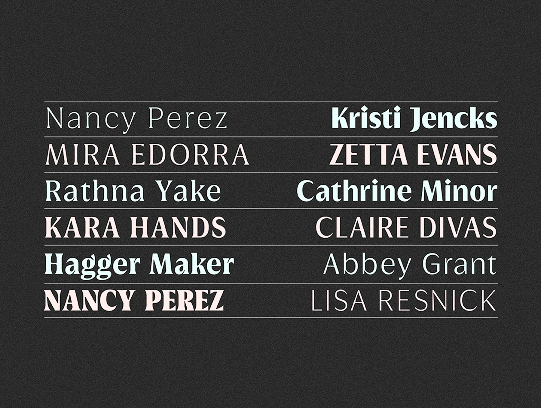Griggs Variable Typeface 3