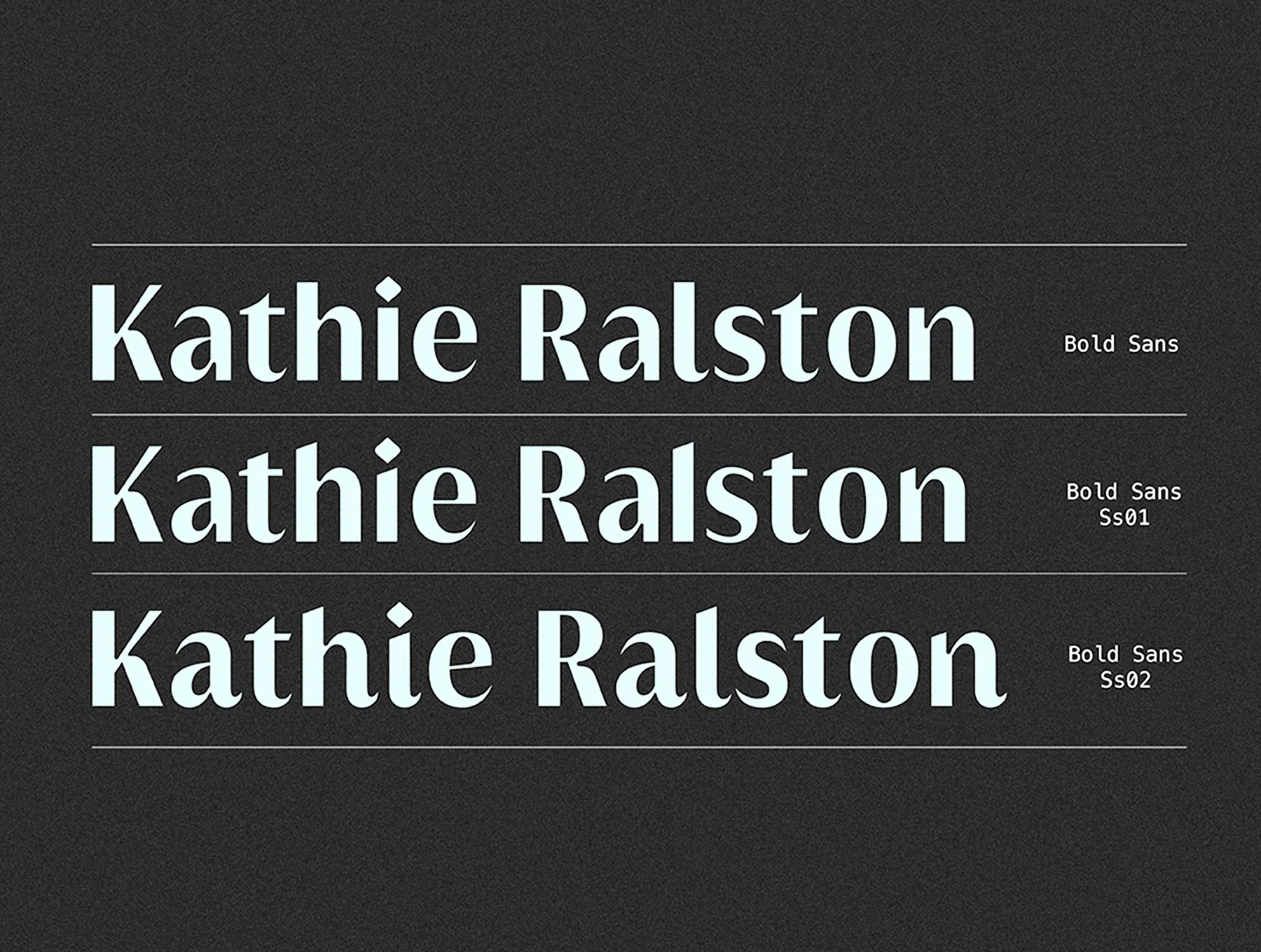Griggs Variable Typeface 8