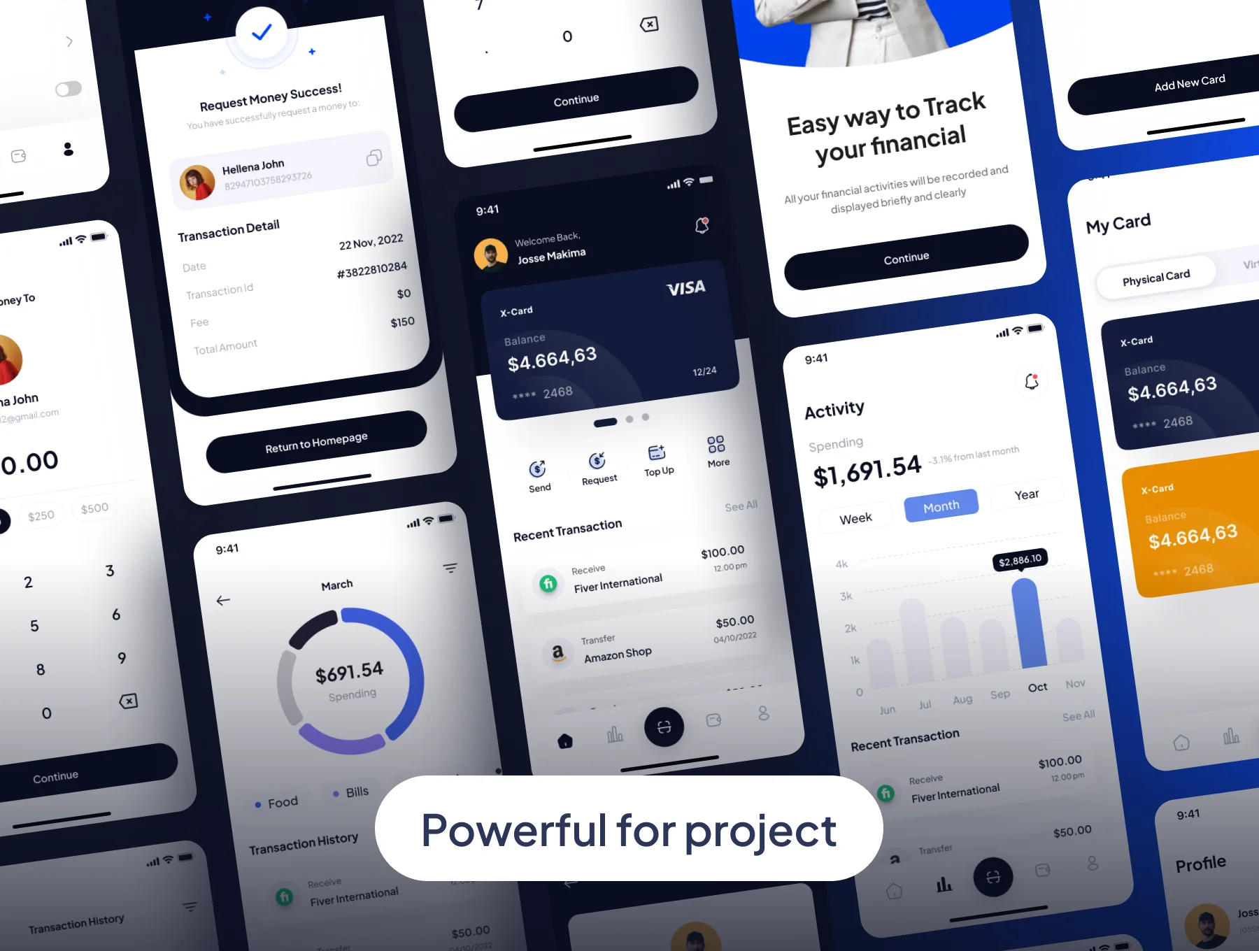 Grinpay - Finance Apps IOS UI Kit 5