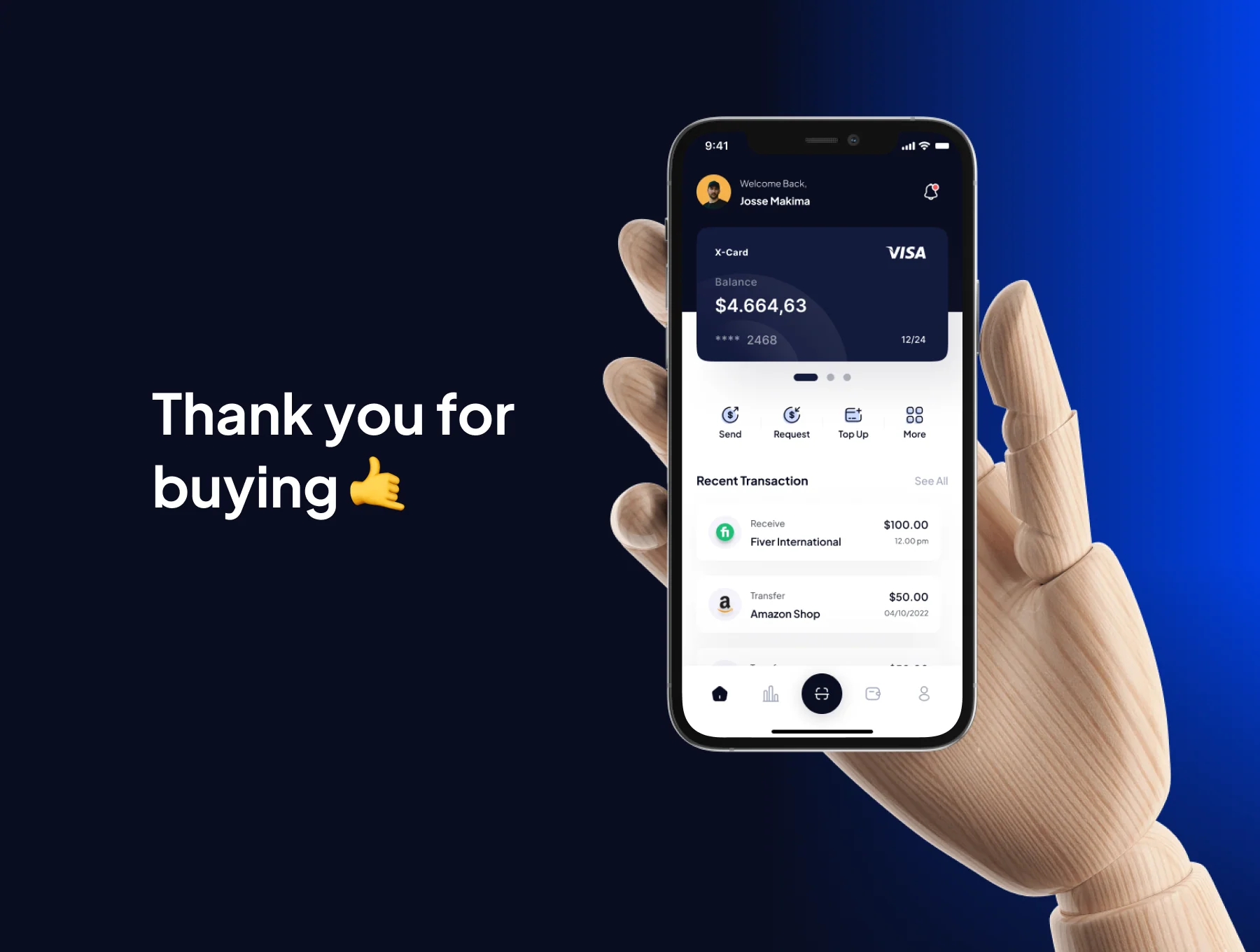 Grinpay - Finance Apps IOS UI Kit 6