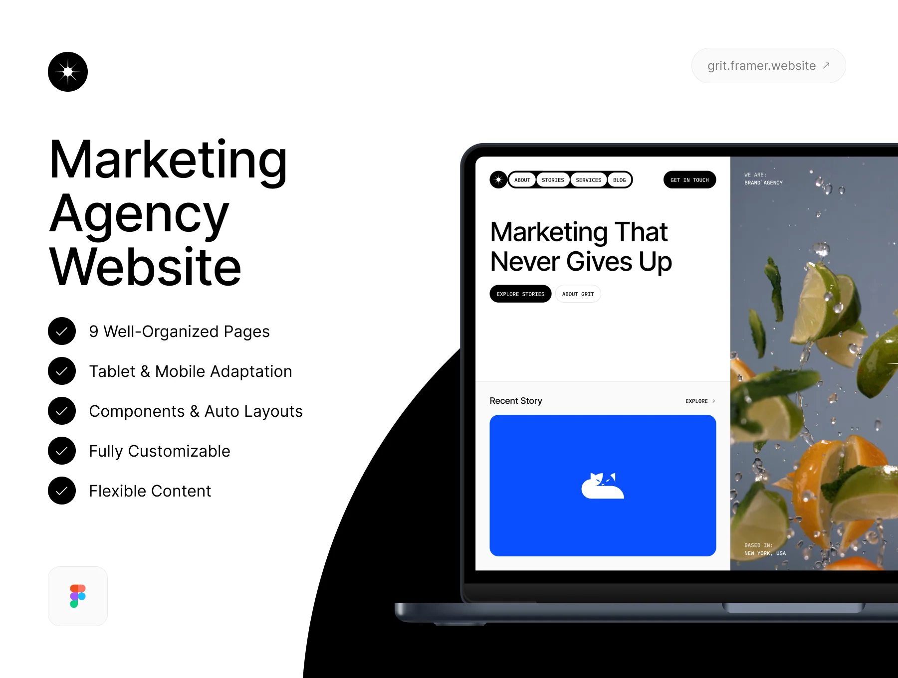 Grit – Marketing Agency Website