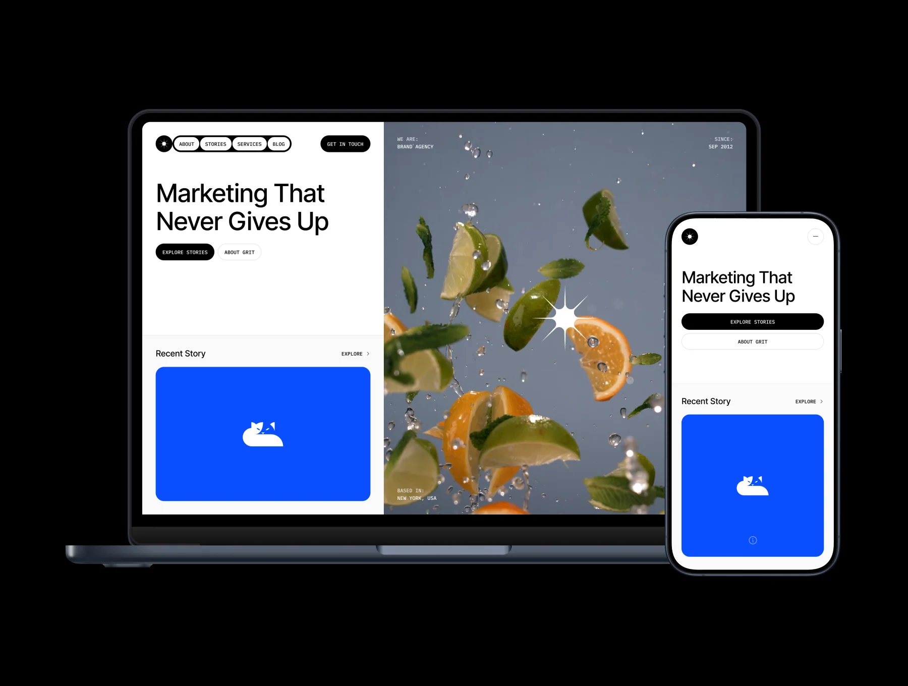Grit – Marketing Agency Website 6