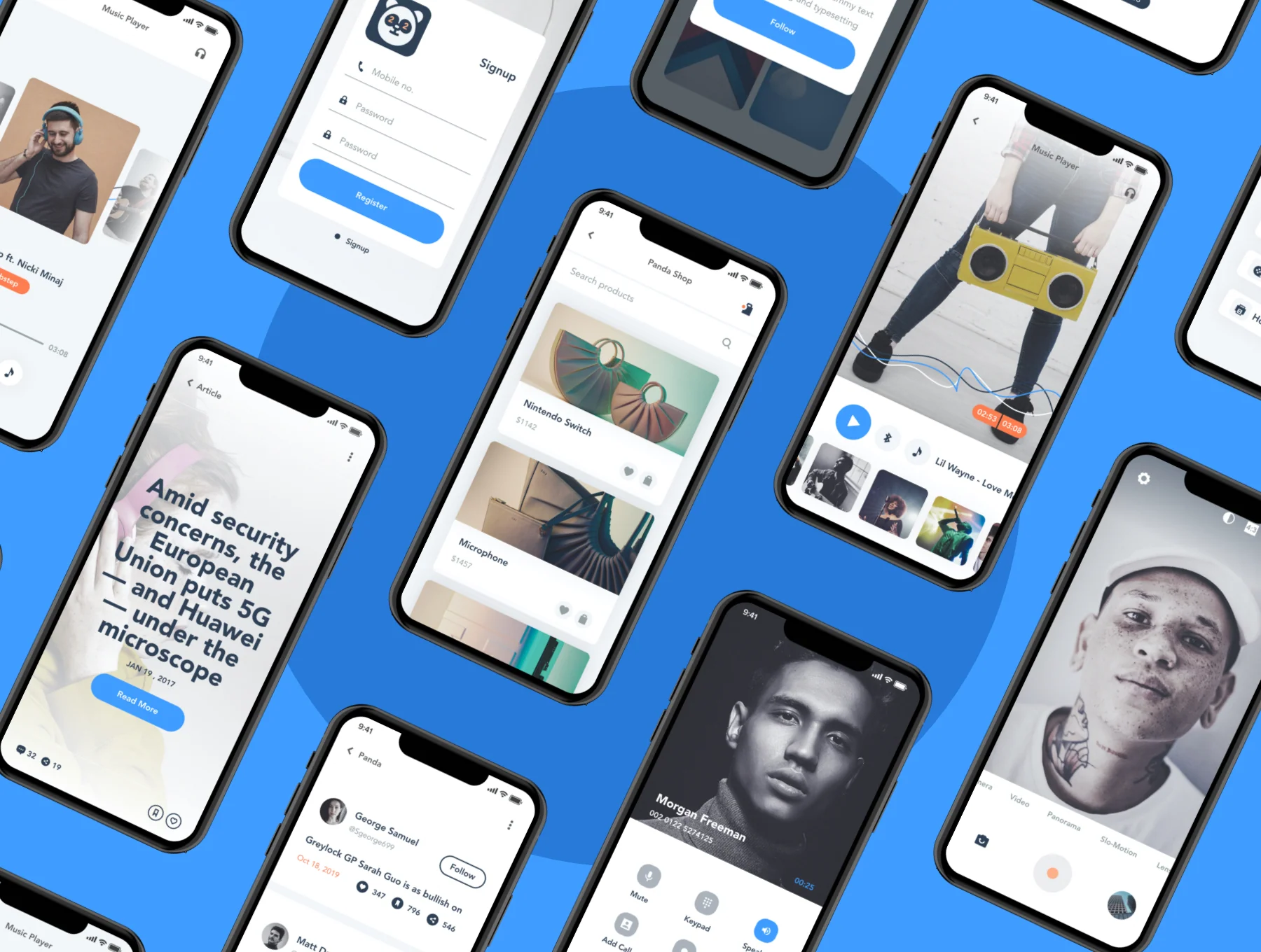 Grizzly | Mobile App Ui KIt 7