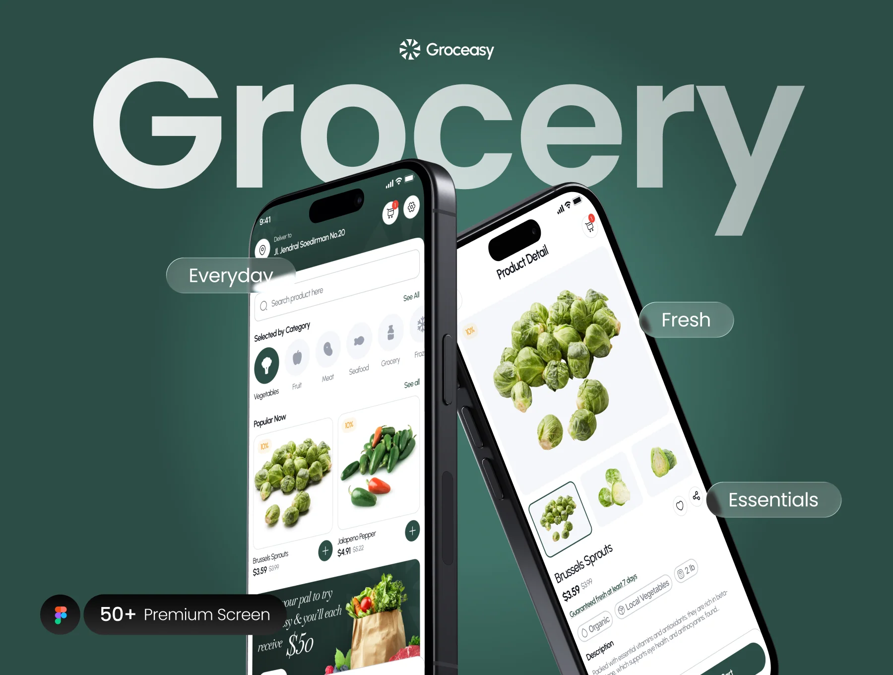 Groceasy - Grocery Mobile App