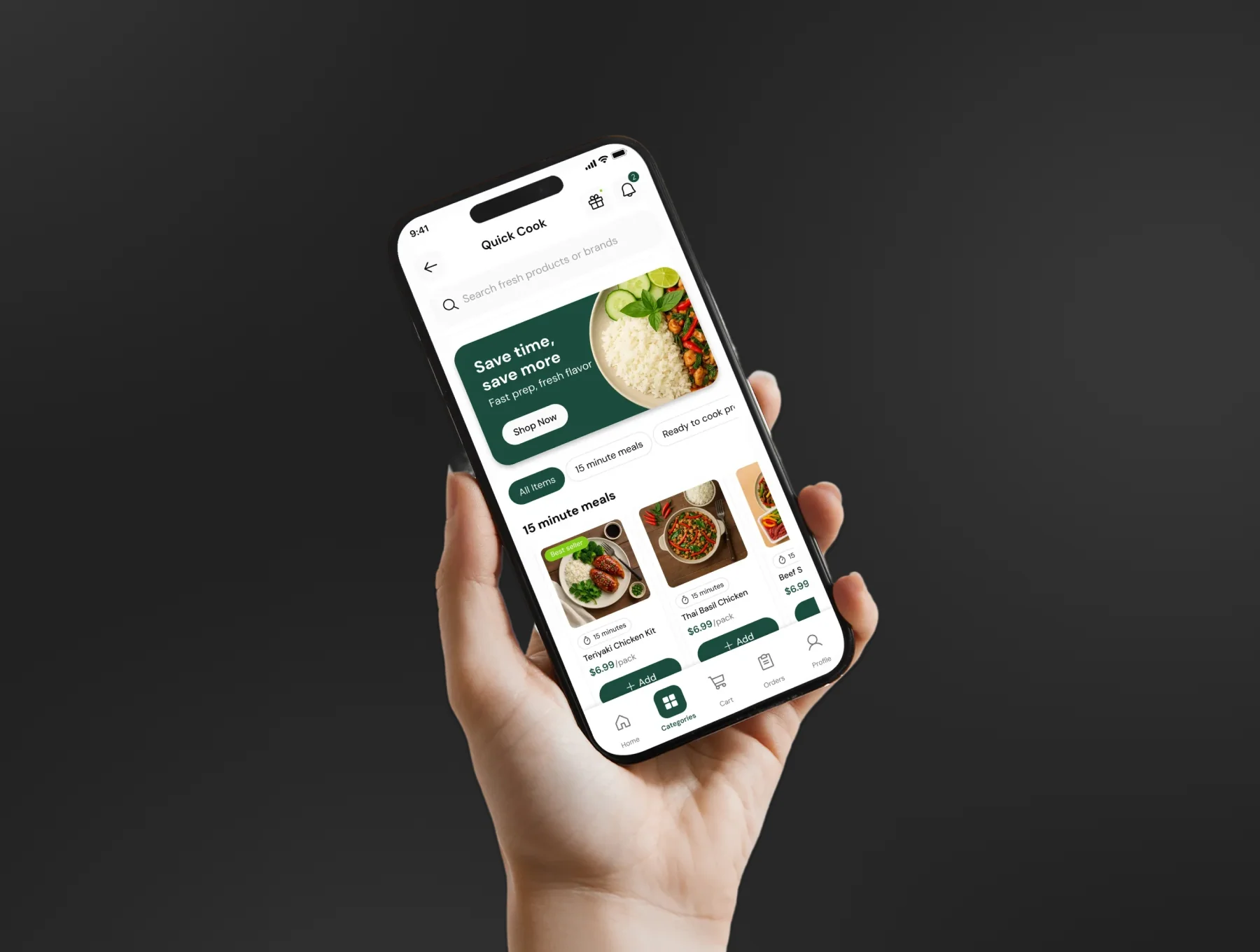 Groceria - Grocery App UI Kit with AI Grocery Planner 7