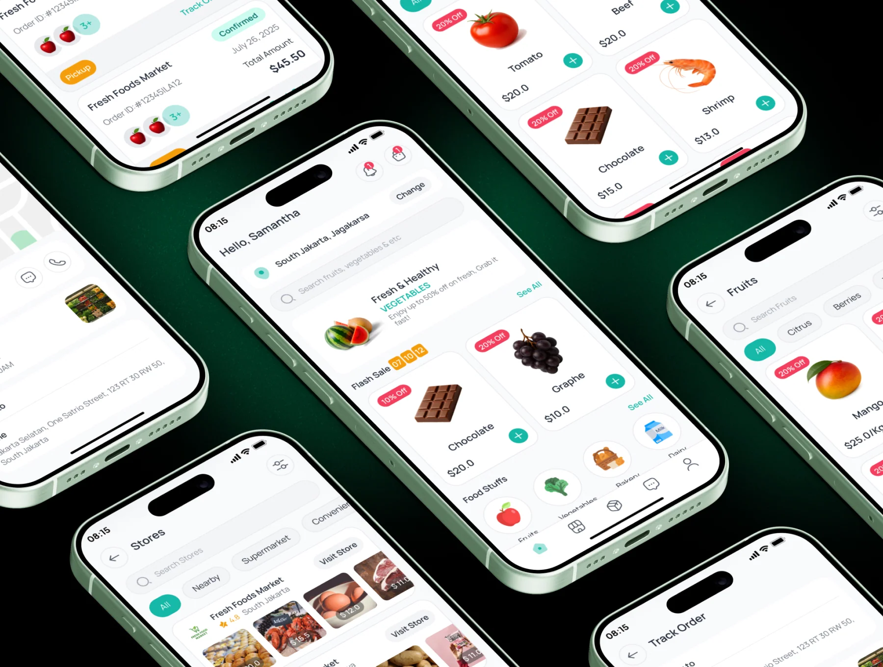 Grocerly - eCommerce Grocery App UI Kit 5