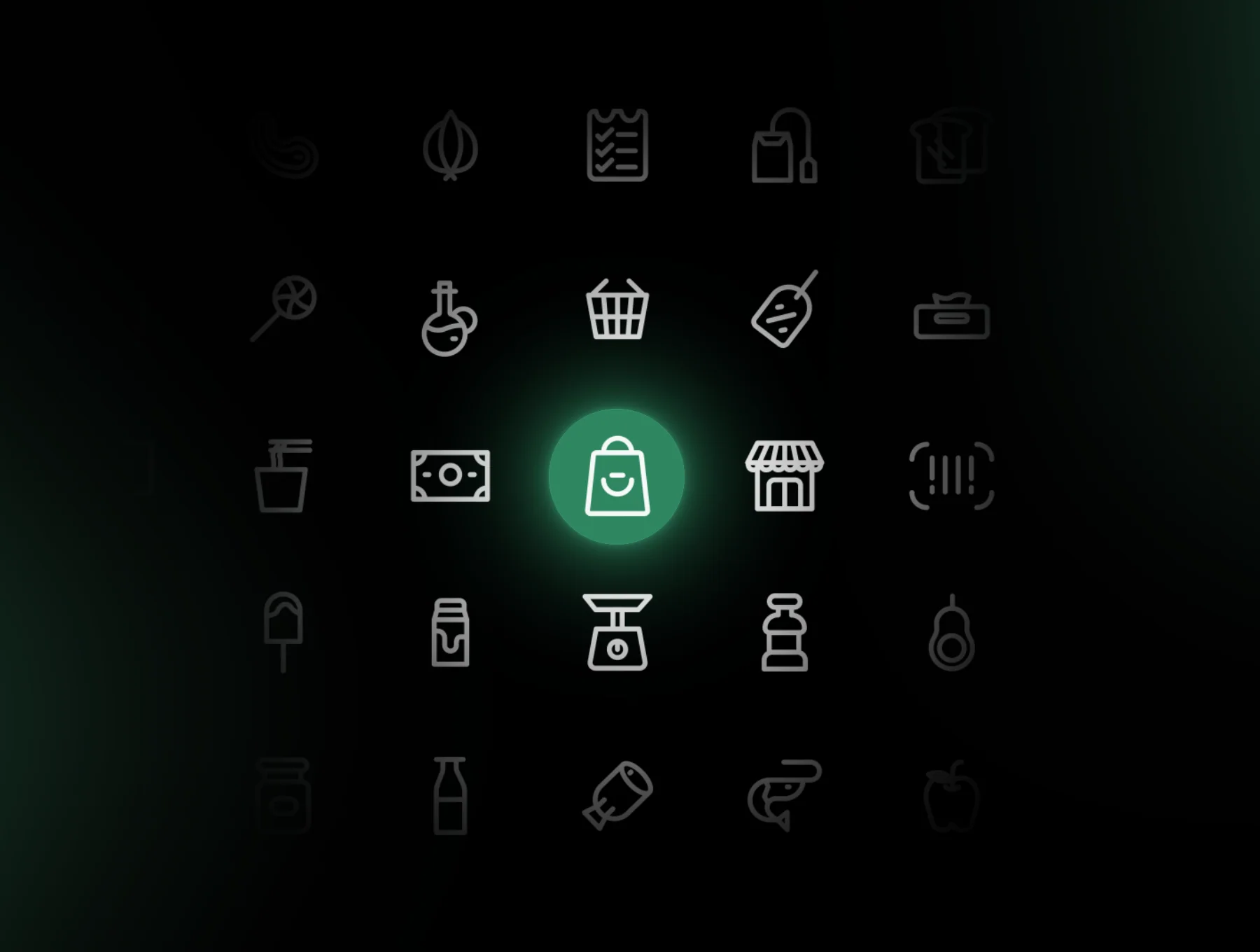 Grocery animated icons 2