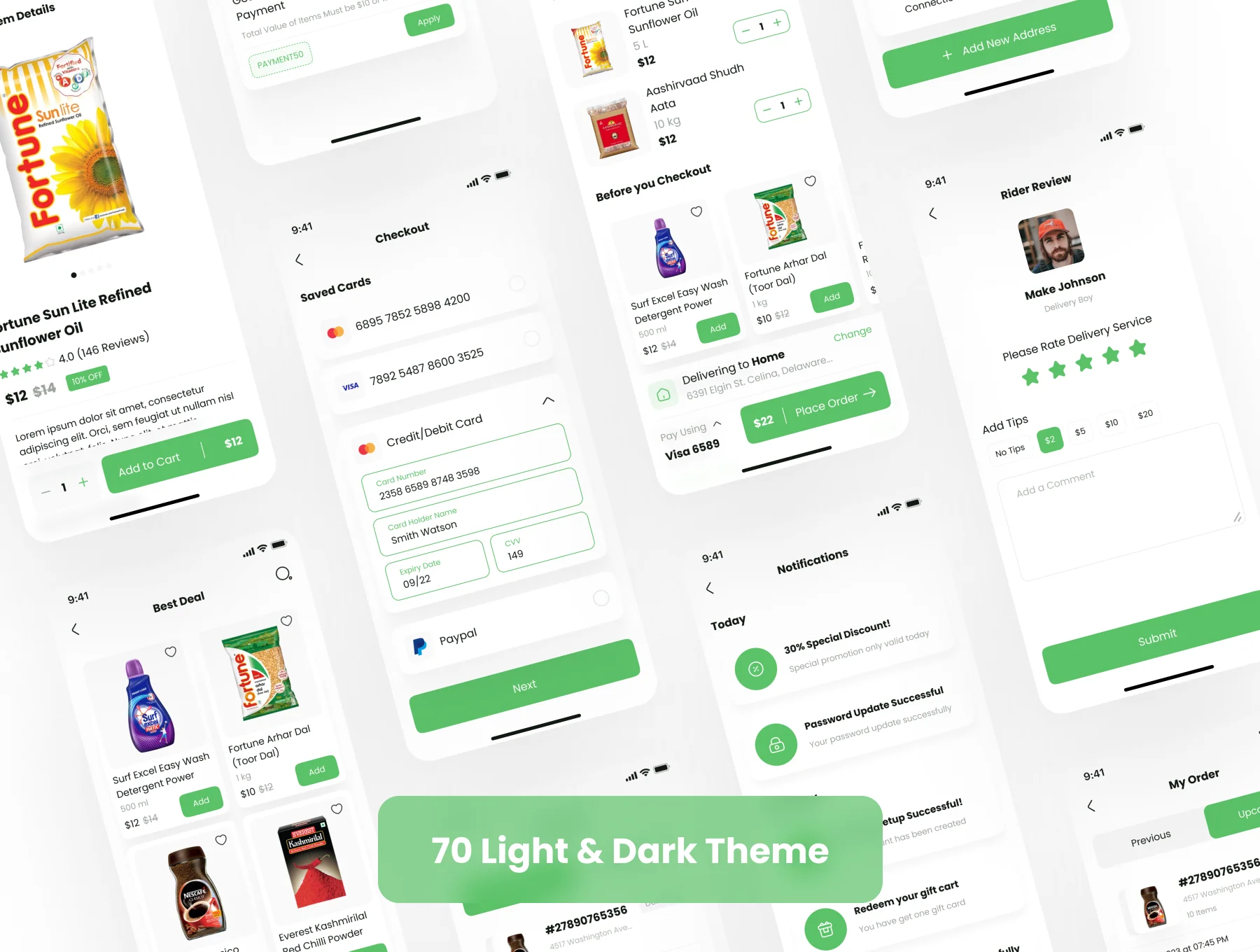 Grocery App UI Kit 6