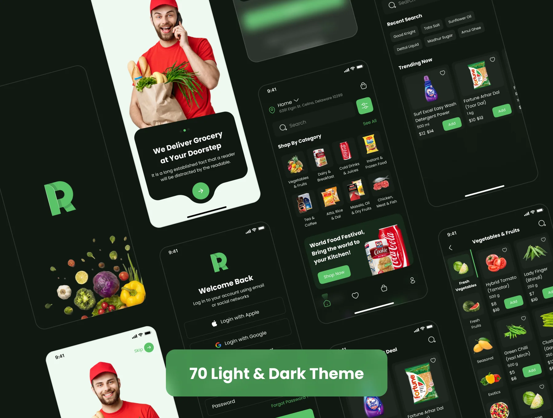 Grocery App UI Kit 7