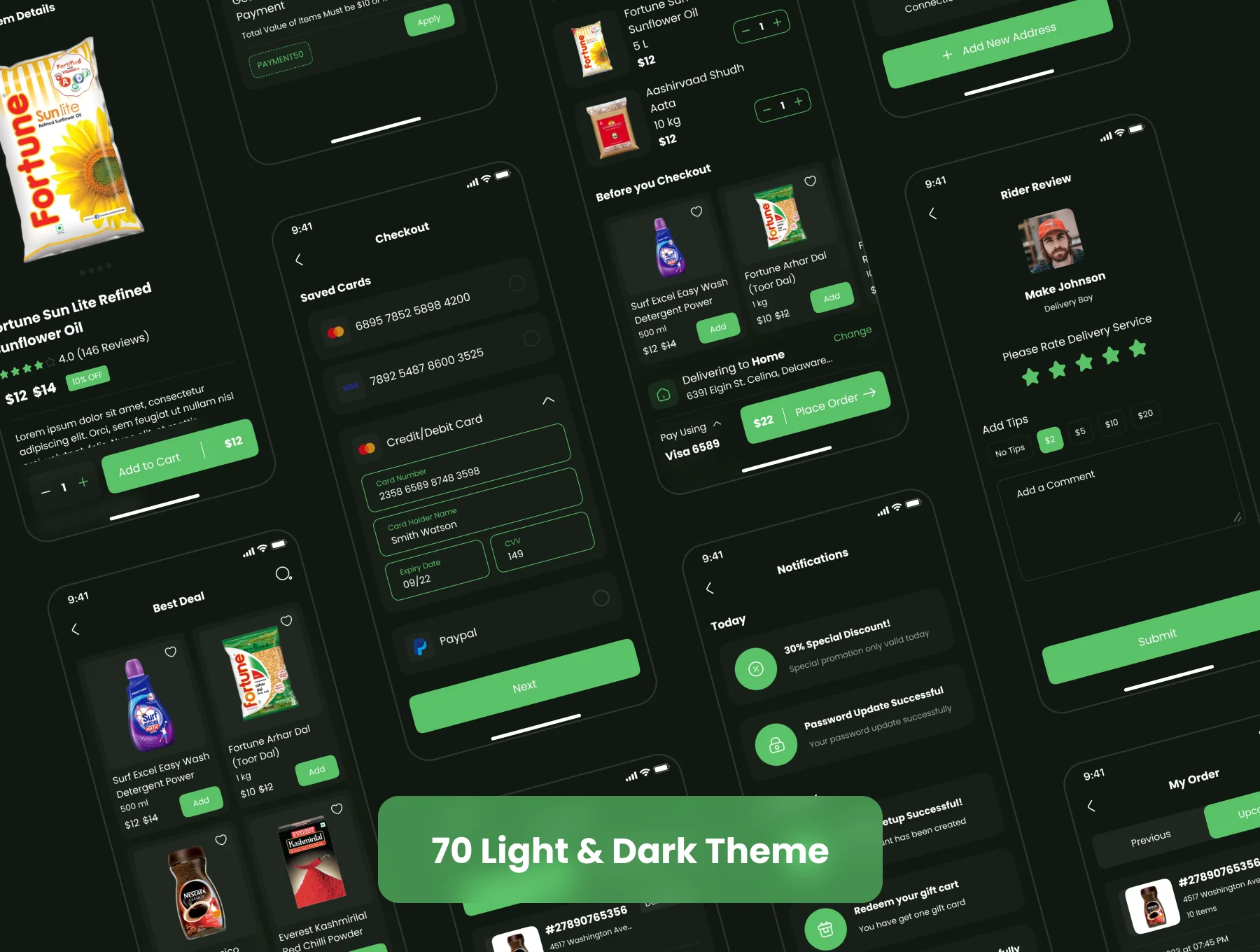 Grocery App UI Kit 8