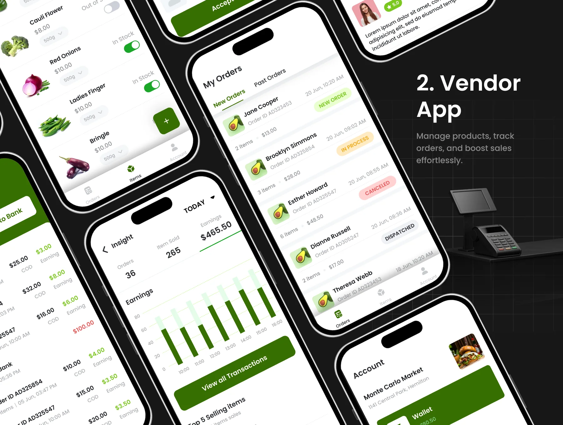 Grocery Delivery App | 3 Apps | DeliGroc | Figma 7
