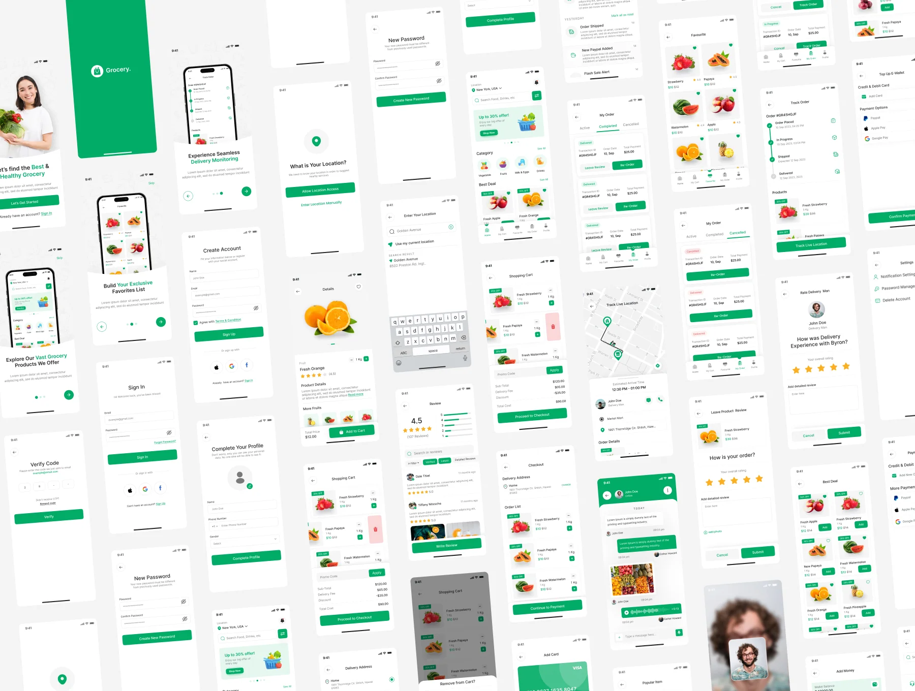 Grocery Delivery | Super Market UI Kit