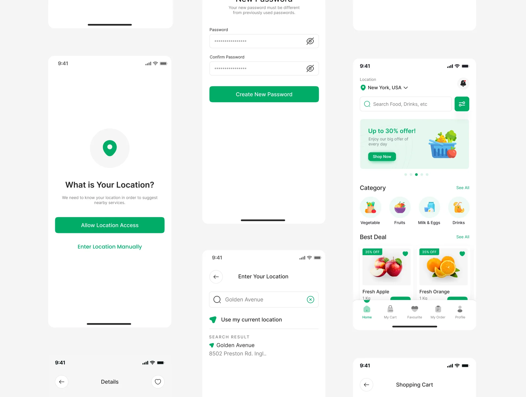 Grocery Delivery | Super Market UI Kit 4