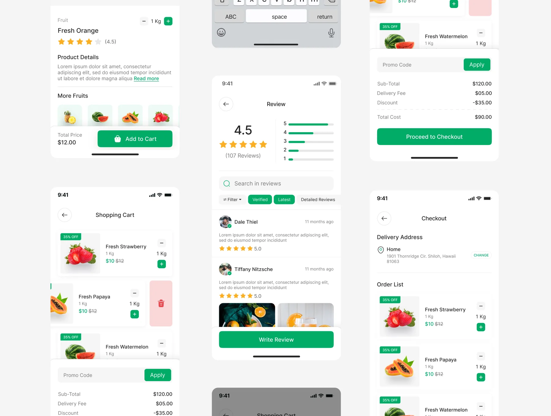 Grocery Delivery | Super Market UI Kit 5