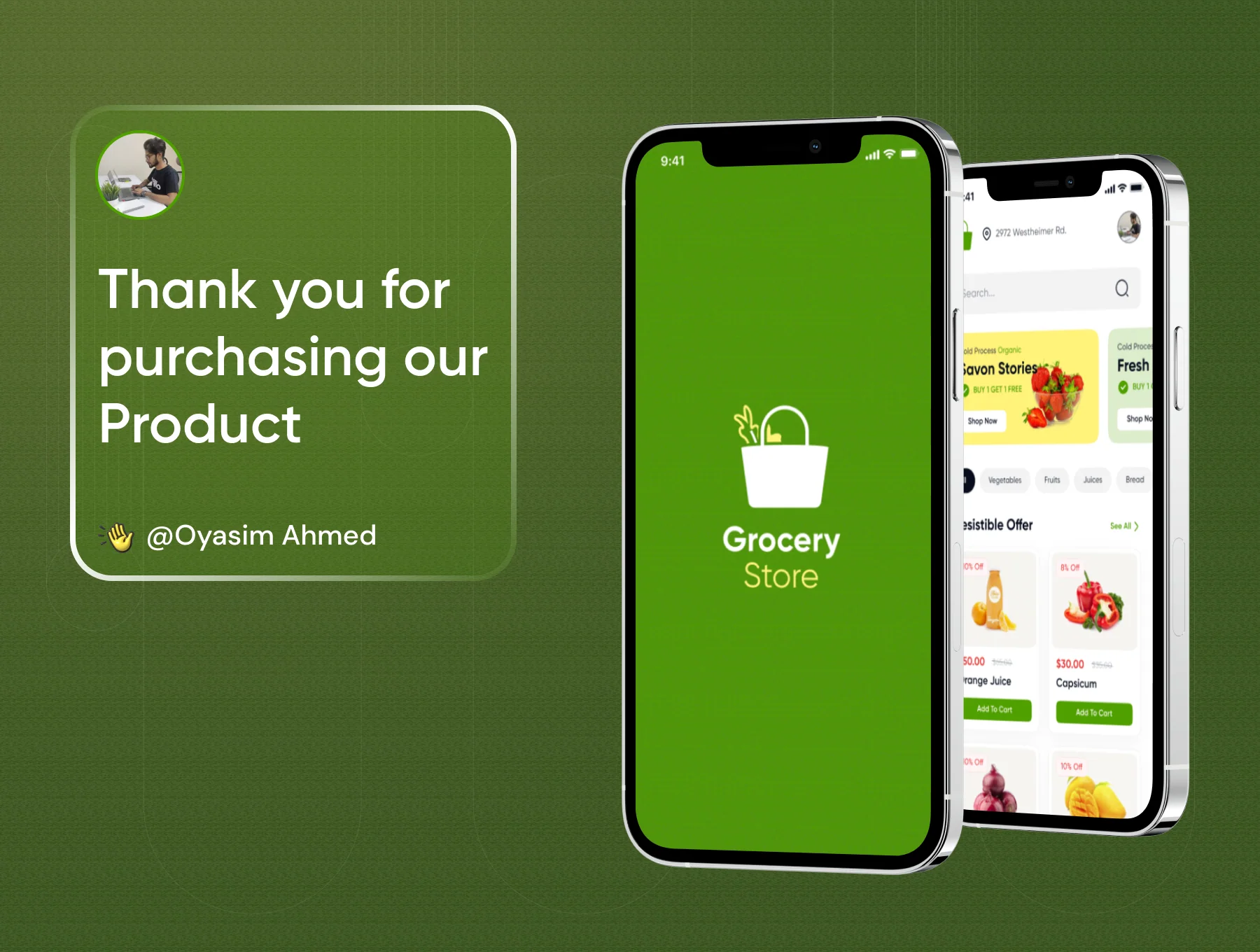 Grocery Shop UI Kit
