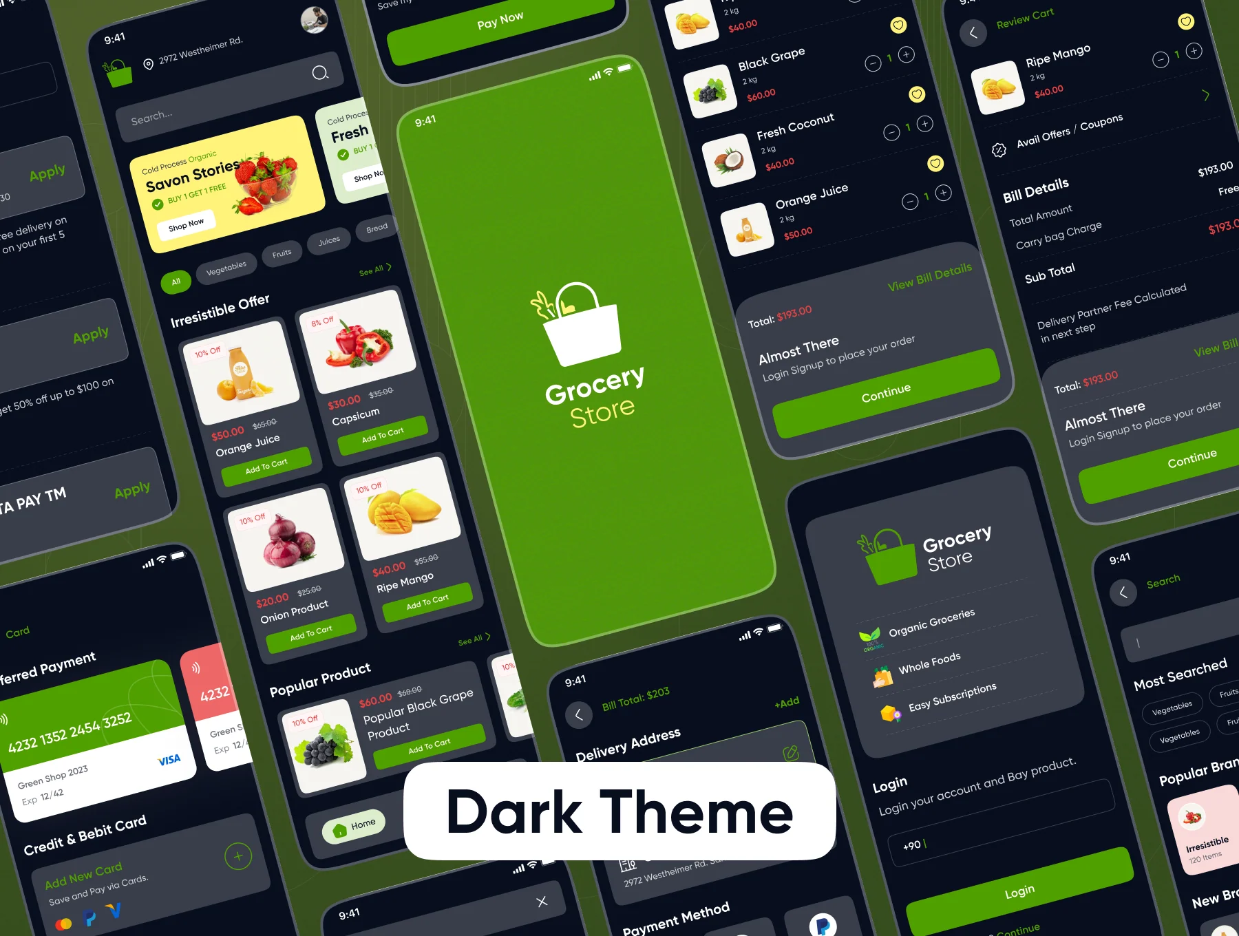Grocery Shop UI Kit 5