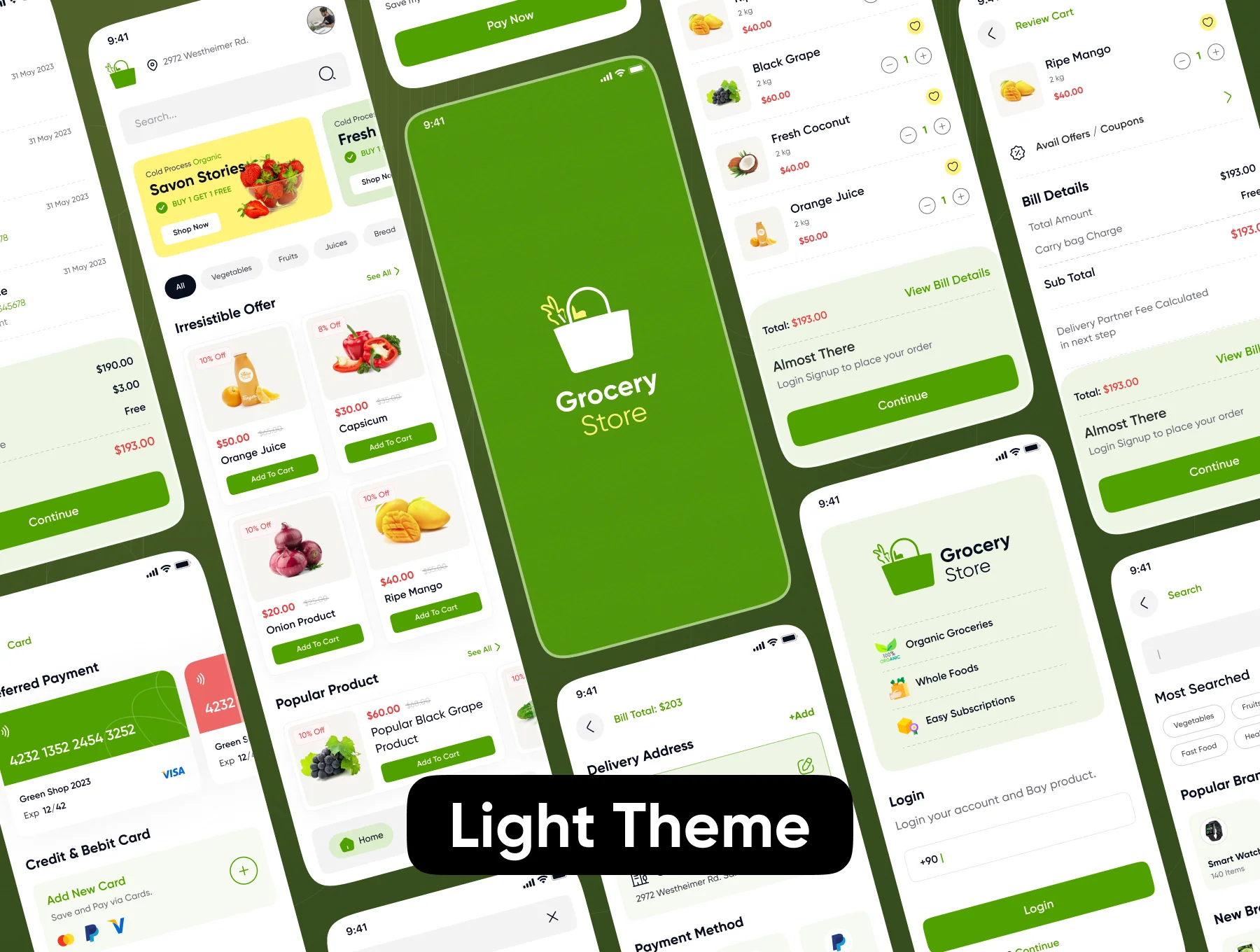 Grocery Shop UI Kit 6
