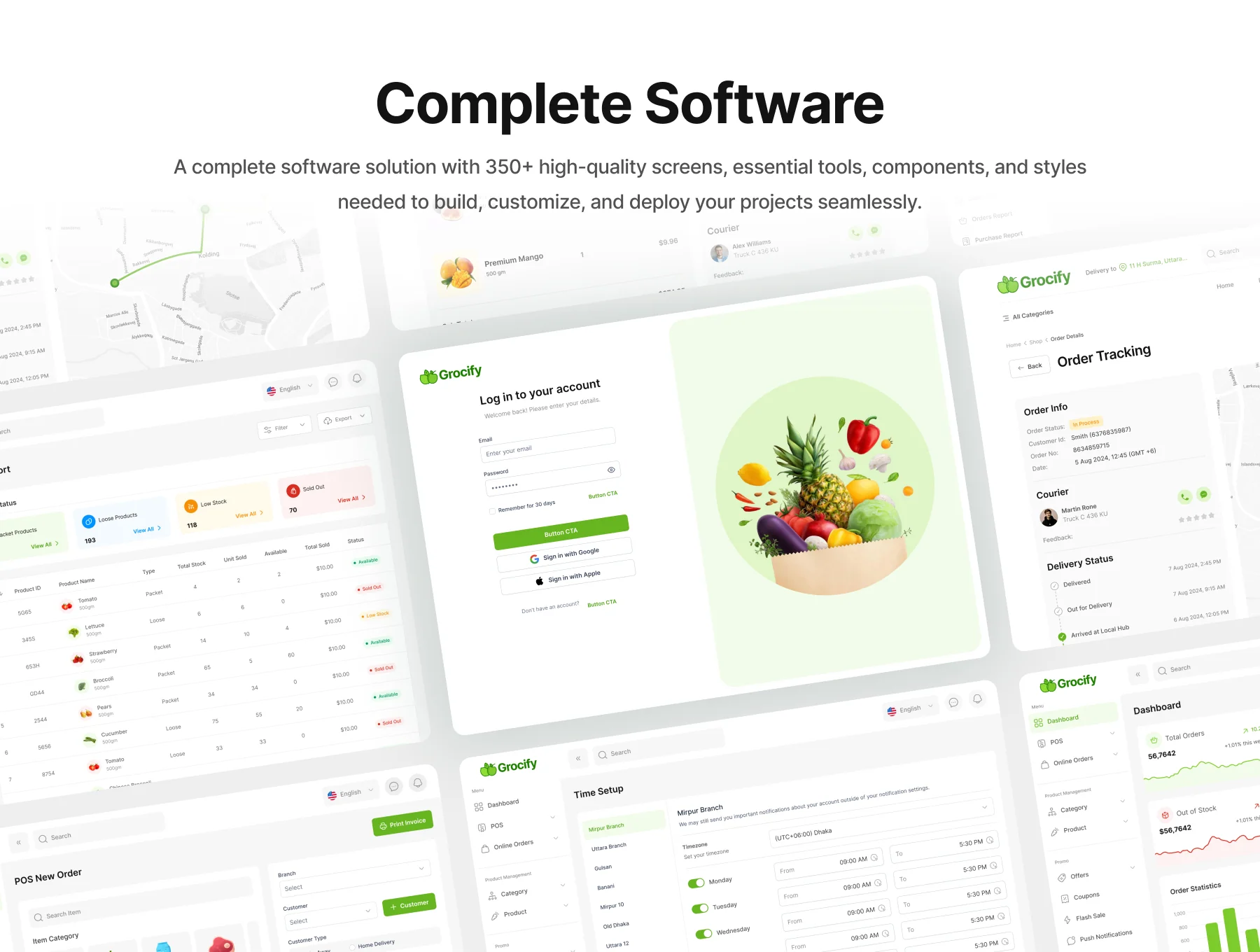 Grocify – Grocery Delivery Design System 4