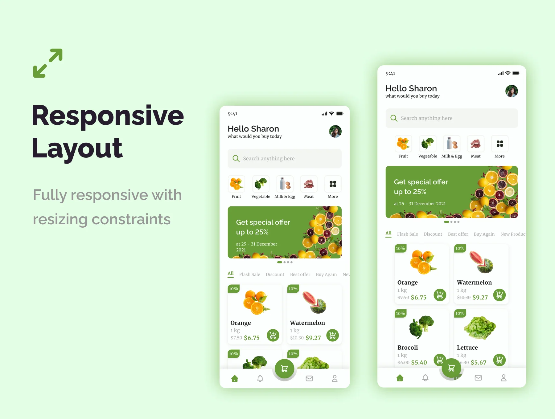 Groshop - Grocery App UI Kit 7