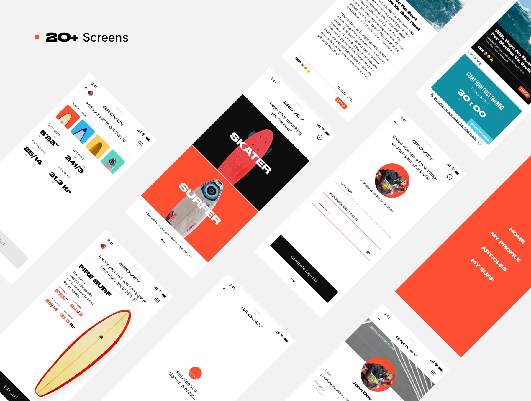 Grovey IOS UI KIT 5