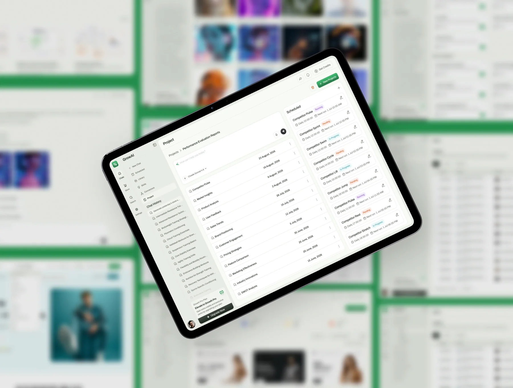 GrowAI - AI eCommerce Marketing Platform UI Kit 4