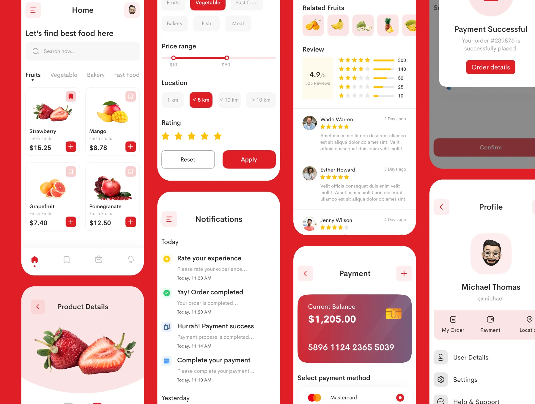 Growmart - Grocery App UI Kit 2
