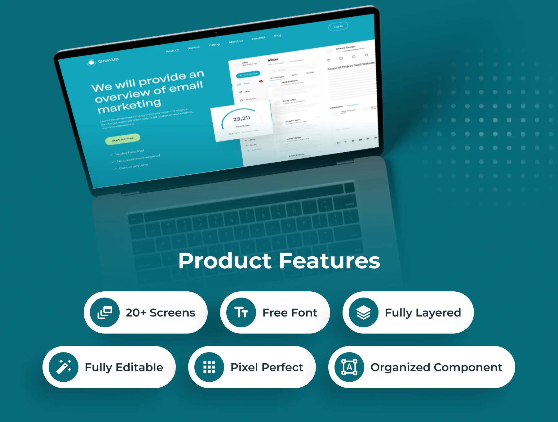 GrowUp - Saas Web Template