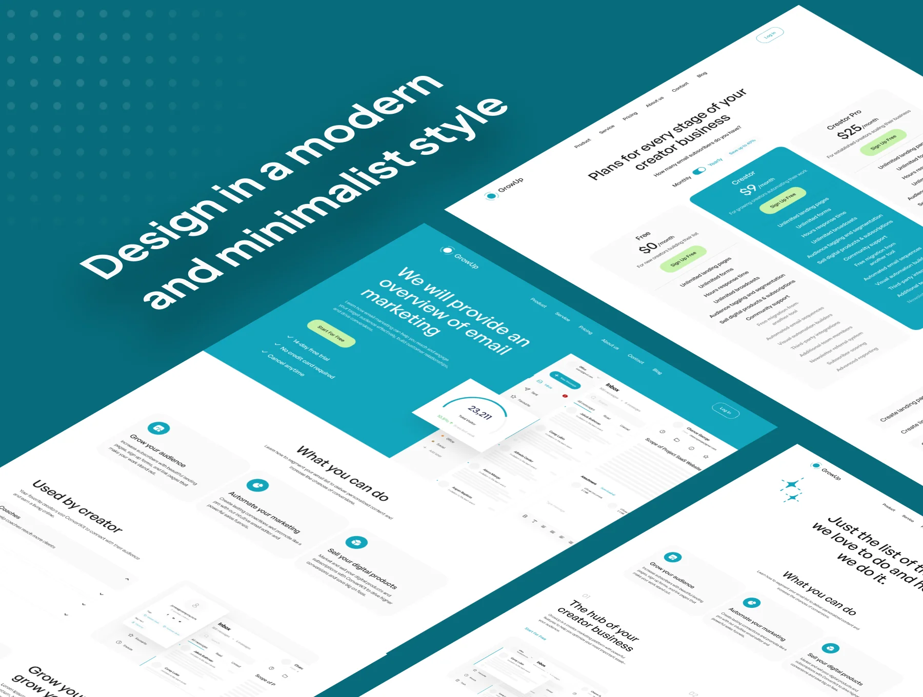 GrowUp - Saas Web Template 2