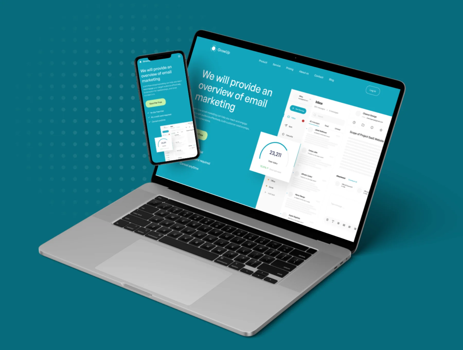 GrowUp - Saas Web Template 7