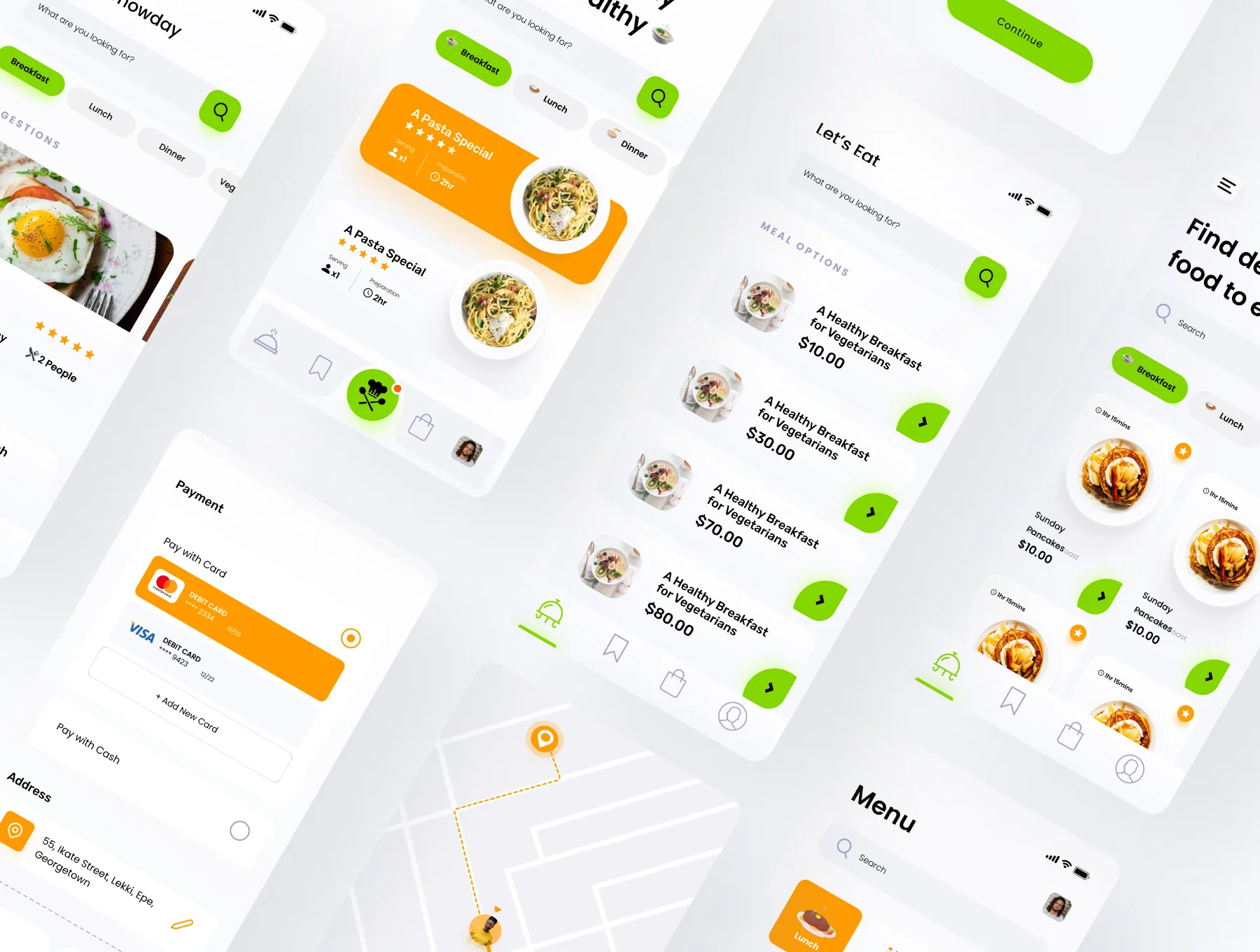 Grubr Food Card UI Kit 2