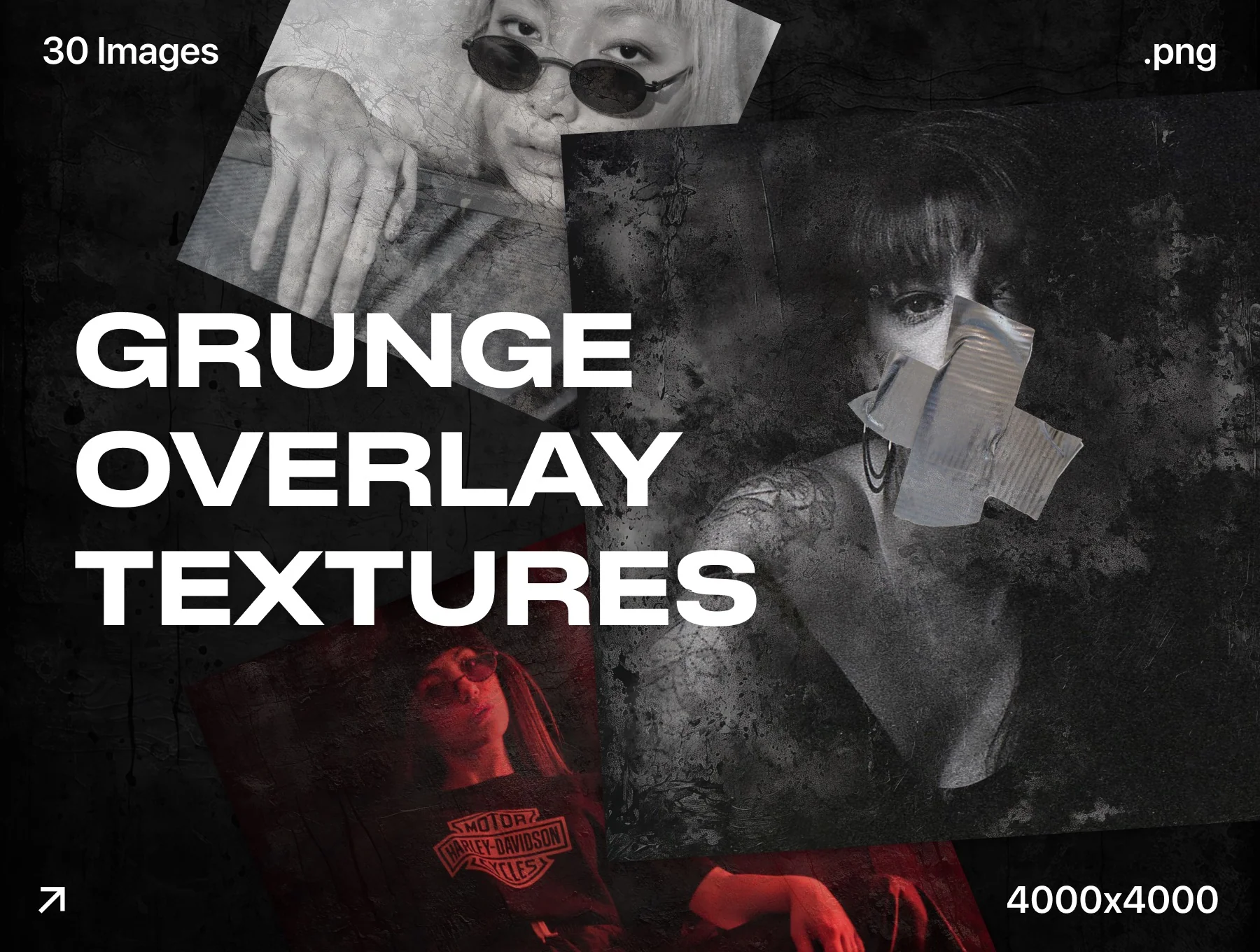 Grunge Overlay Textures
